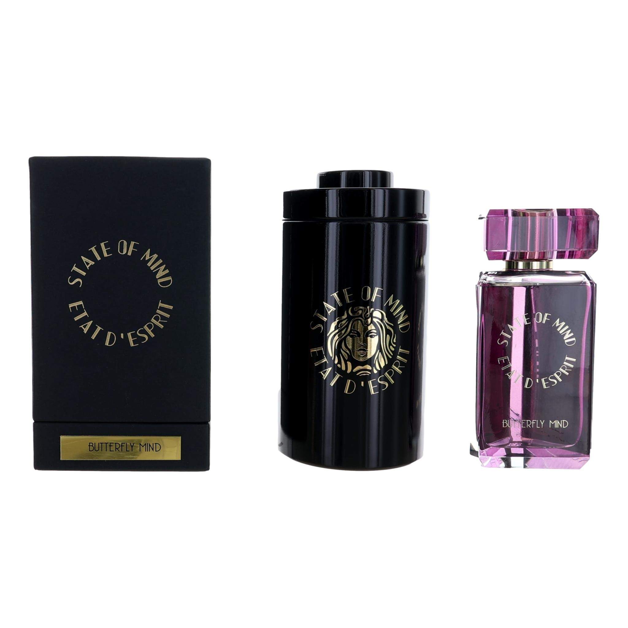 Butterfly Mind by State of Mind, 3.4 oz EDP Spray for Unisex
