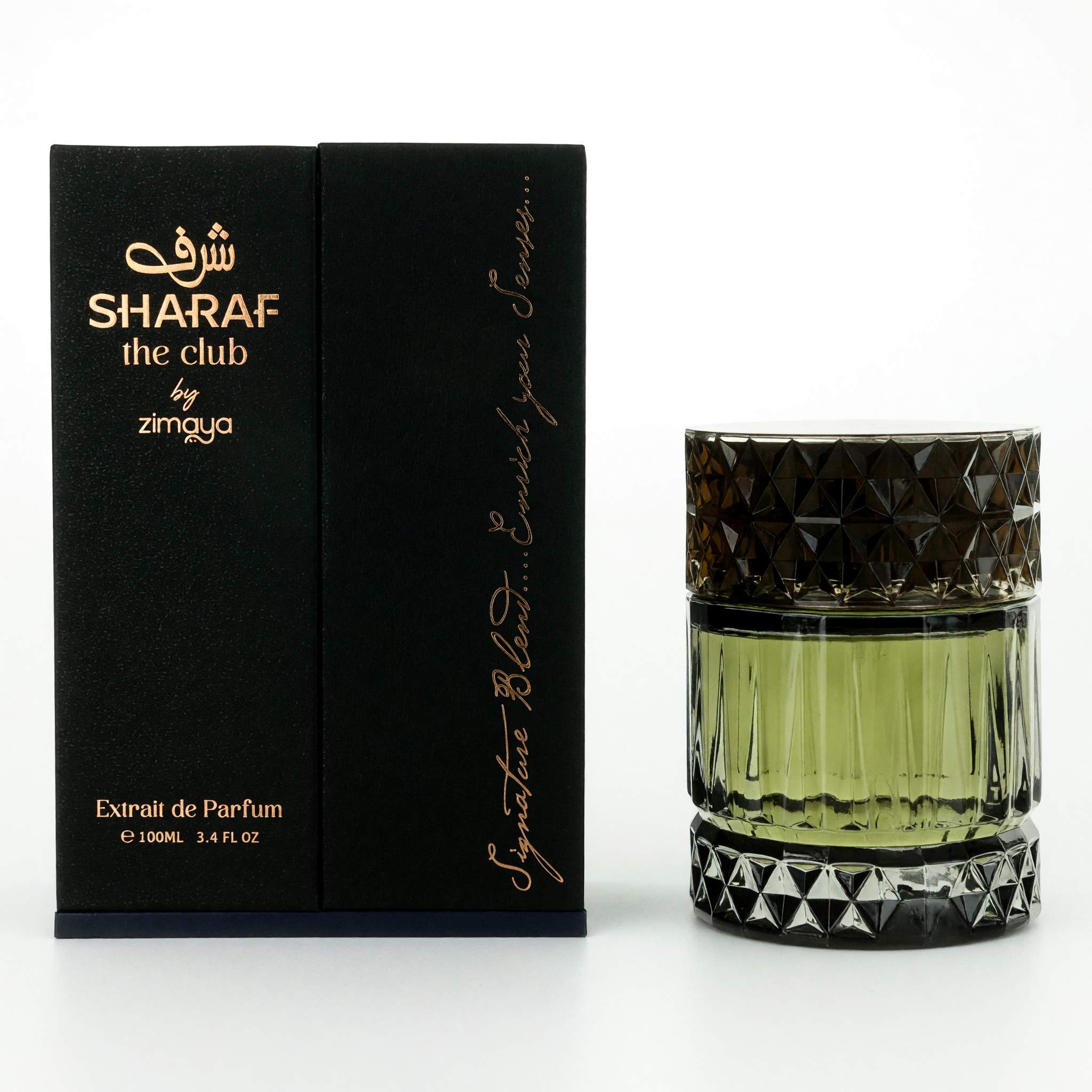 Sharaf the Club by Zimaya, 3.4 oz Extrait de Parfum for Unisex