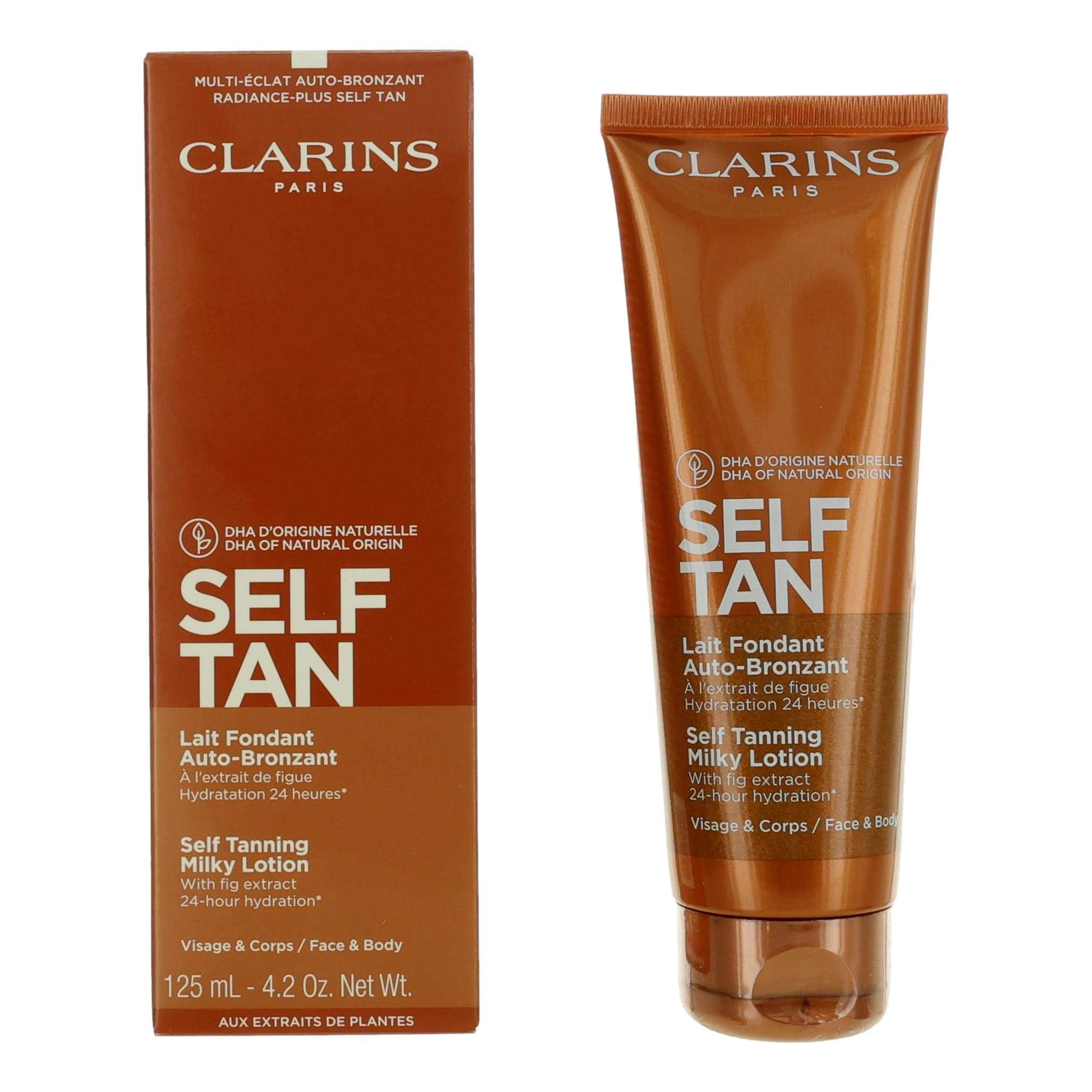Clarins Self Tan by Clarins, 4.2 oz Self Tanning Milky Lotion