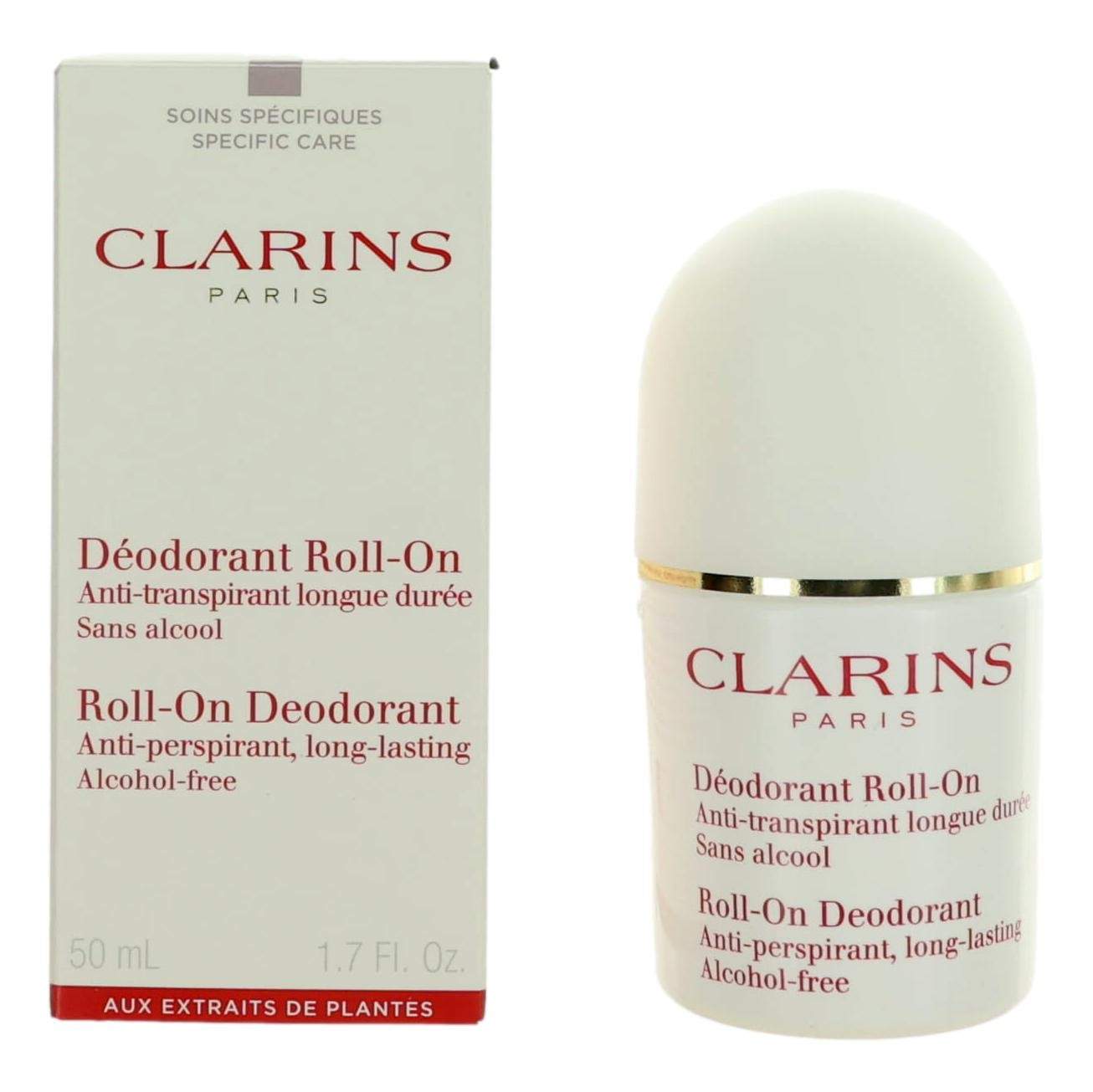 Clarins by Clarins, 1.7 oz Roll-On Deodorant