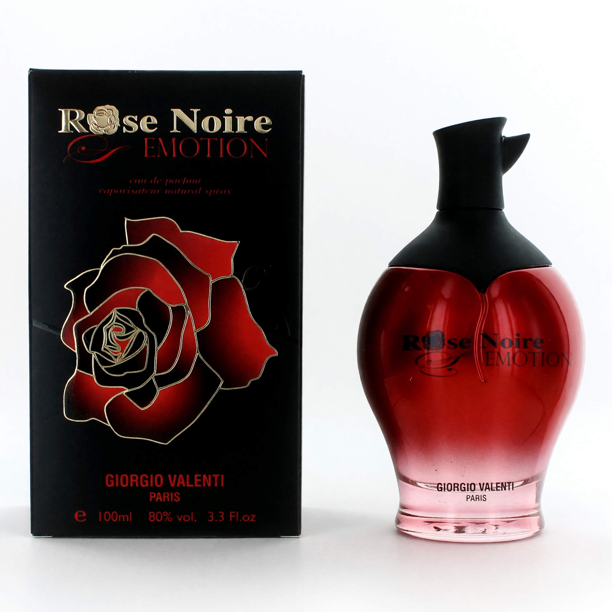 Rose Noire Emotion by Giorgio Valenti, 3.3 oz EDP Spray for Women