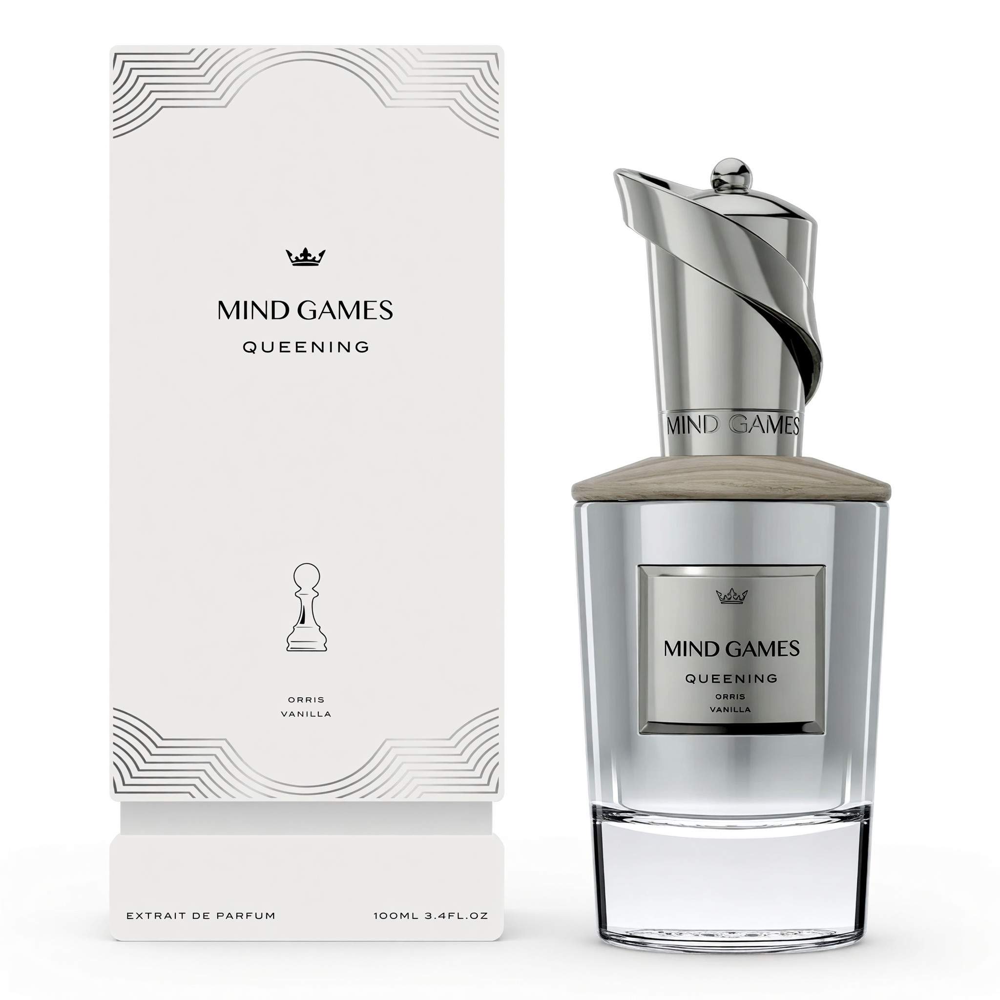 Queening by Mind Games, 3.4 oz Extrait de Parfum for Unisex