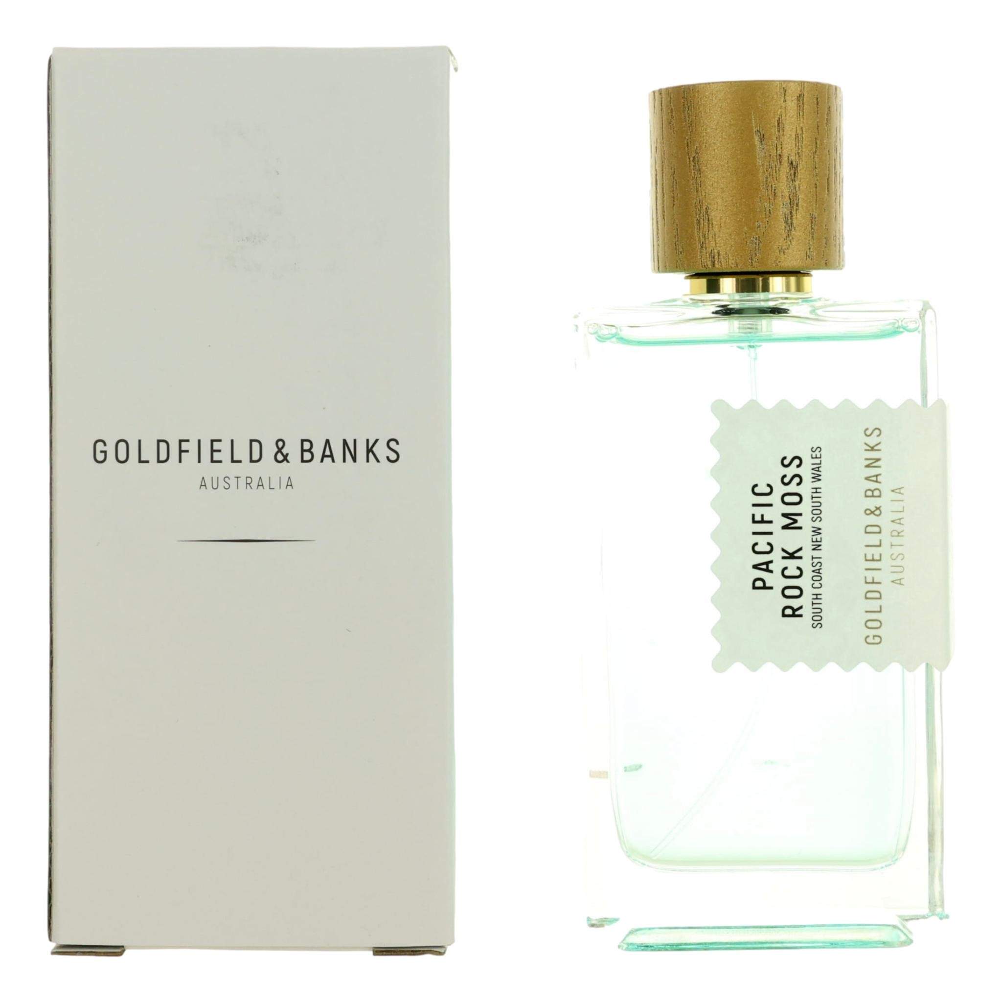 Pacific Rock Moss by Goldfield & Banks, 3.4oz EDP Spray for Unisex Tester