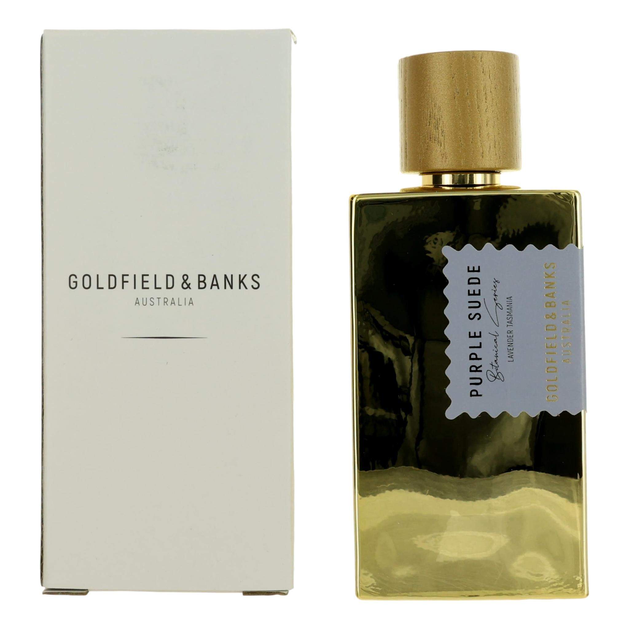 Purple Suede by Goldfield & Banks, 3.4oz Perfume Spray for Unisex Tester