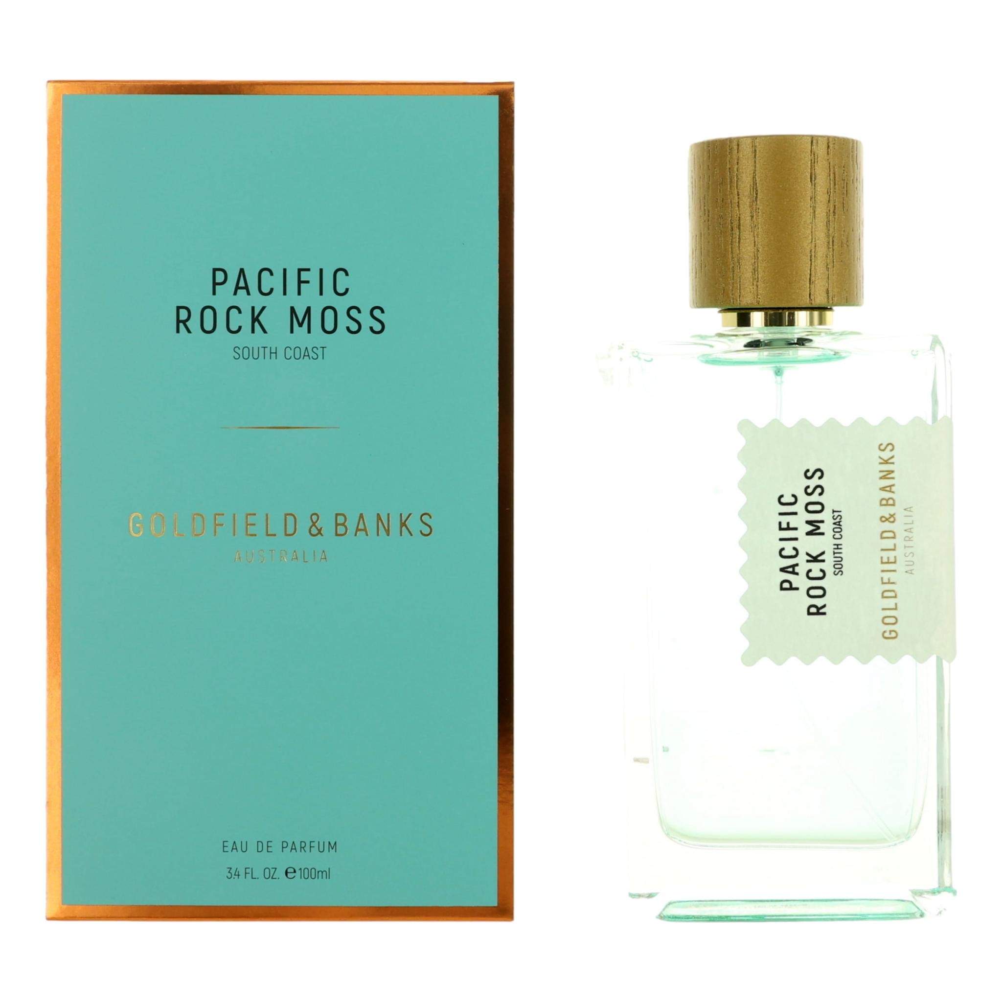 Pacific Rock Moss by Goldfield & Banks, 3.4 oz EDP Spray for Unisex