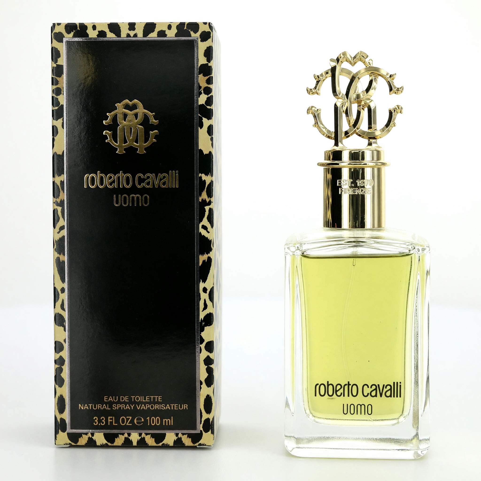 Roberto Cavalli Uomo by Roberto Cavalli, 3.3 oz EDT Spray for Men