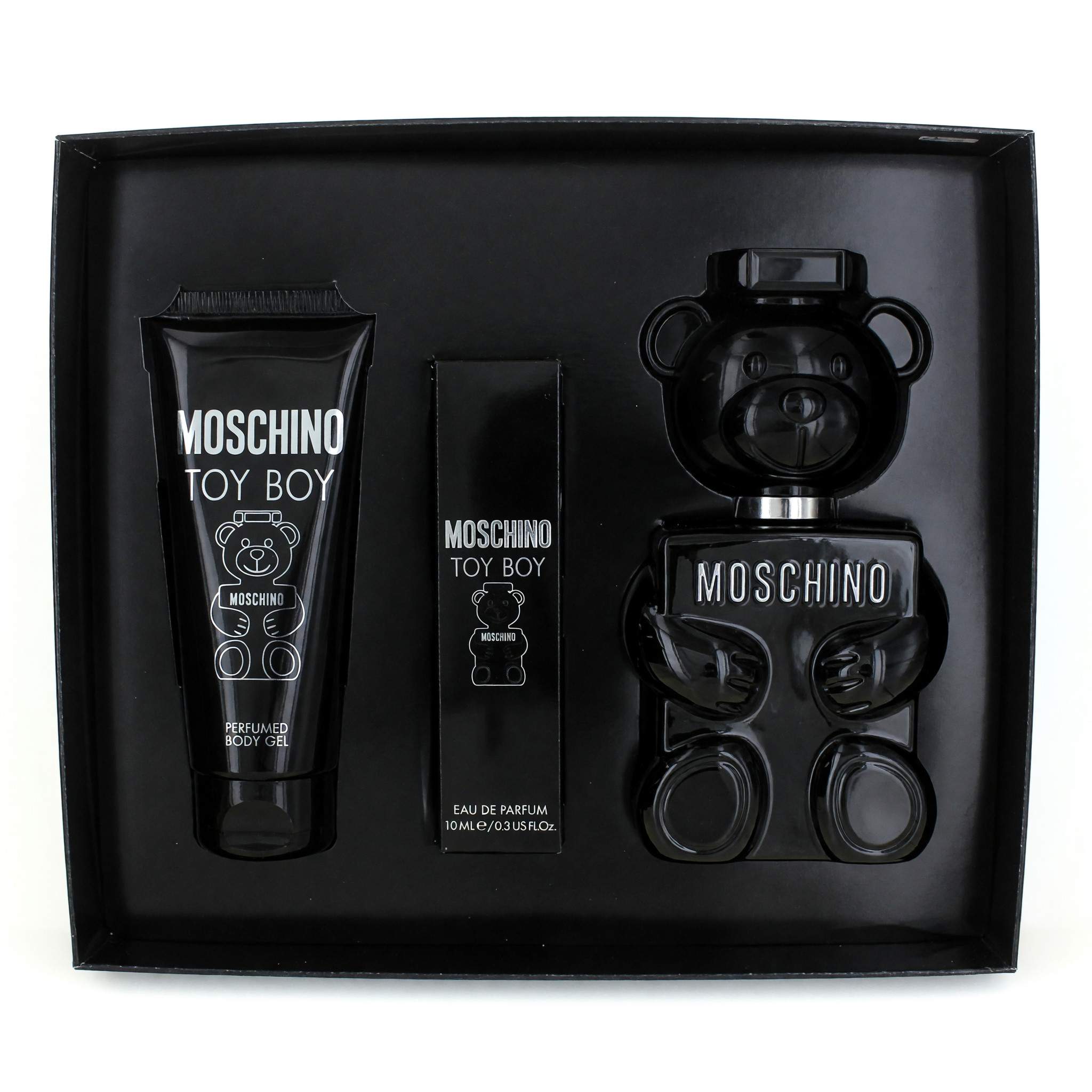 Moschino Toy Boy by Moschino, 3 Piece Gift Set for Men