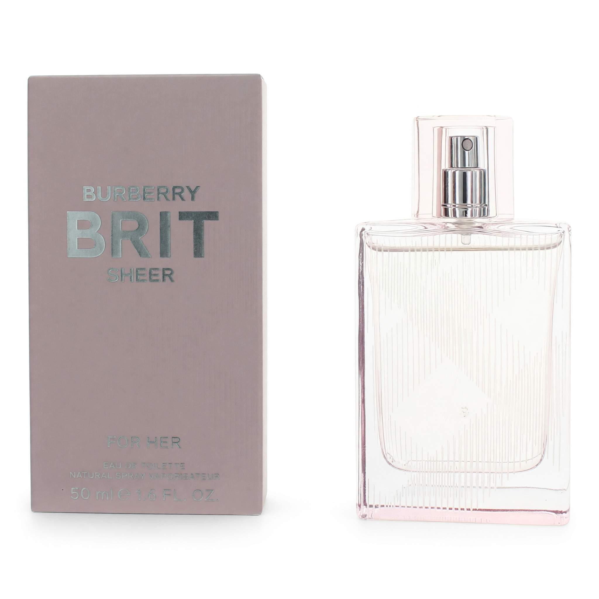 Brit Sheer by Burberry, 1.6 oz EDT Spray for Women