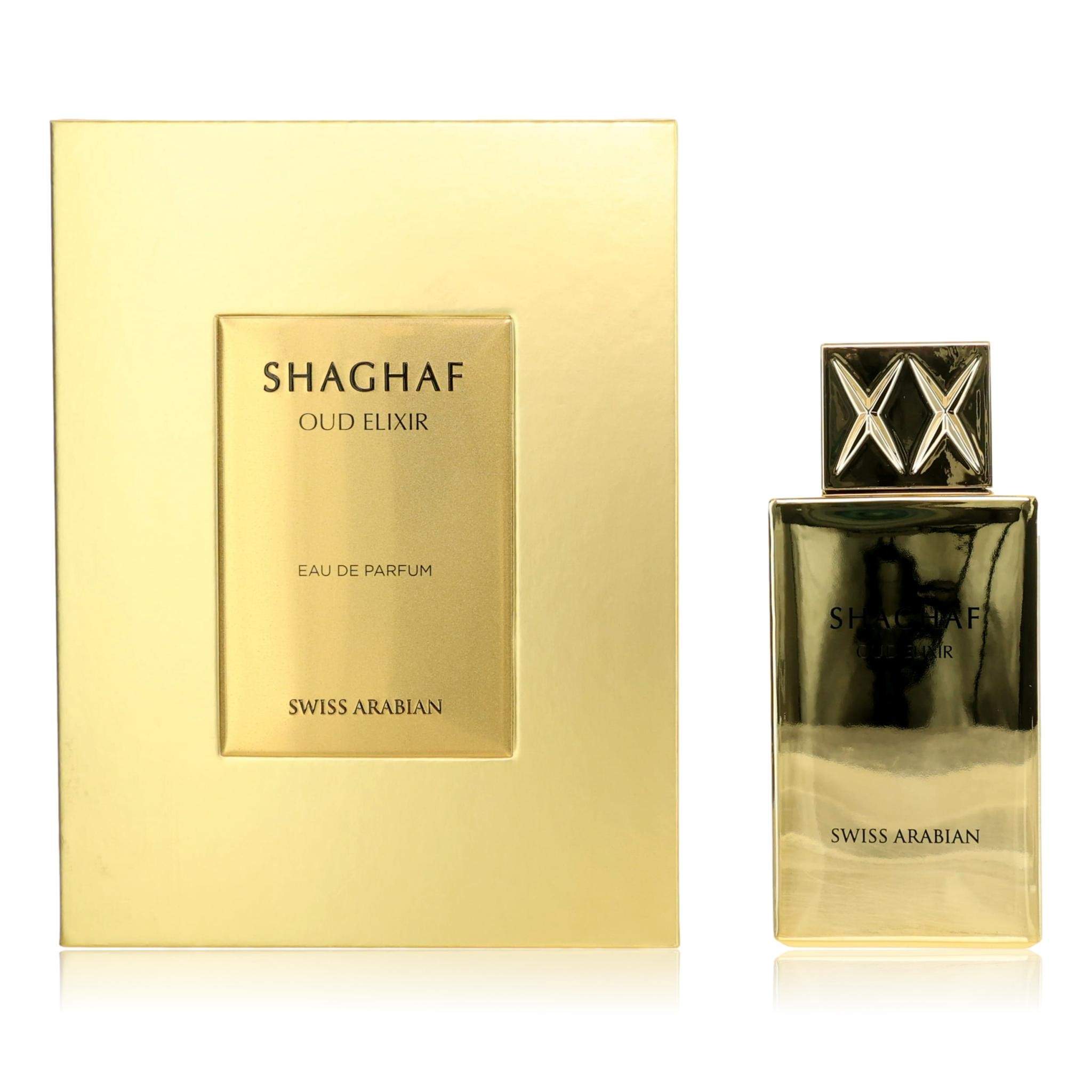 Shaghaf Oud Elixir by Swiss Arabian, 2.5 oz EDP Spray for Unisex