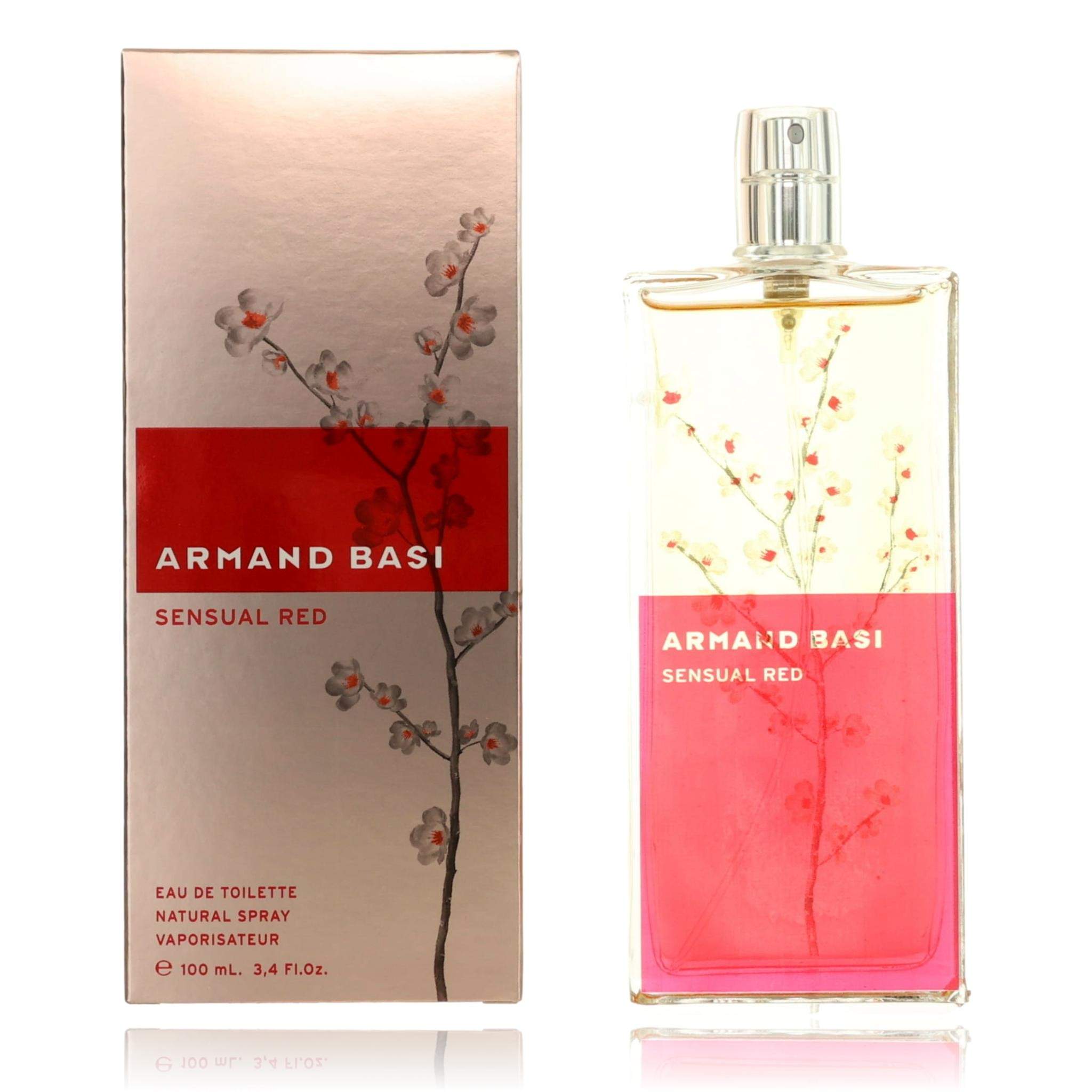 Armand Basi Sensual Red by Armand Basi, 3.4 oz EDT Spray for Women