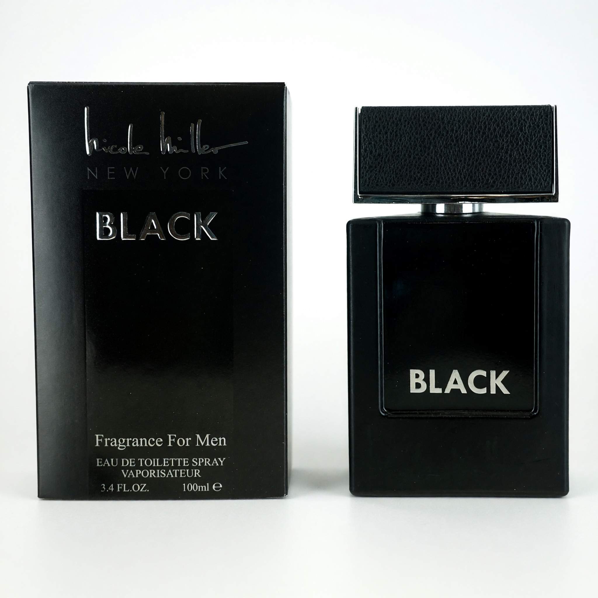 Nicole Miller Black by Nicole Miller, 3.4 oz EDT Spray for Men