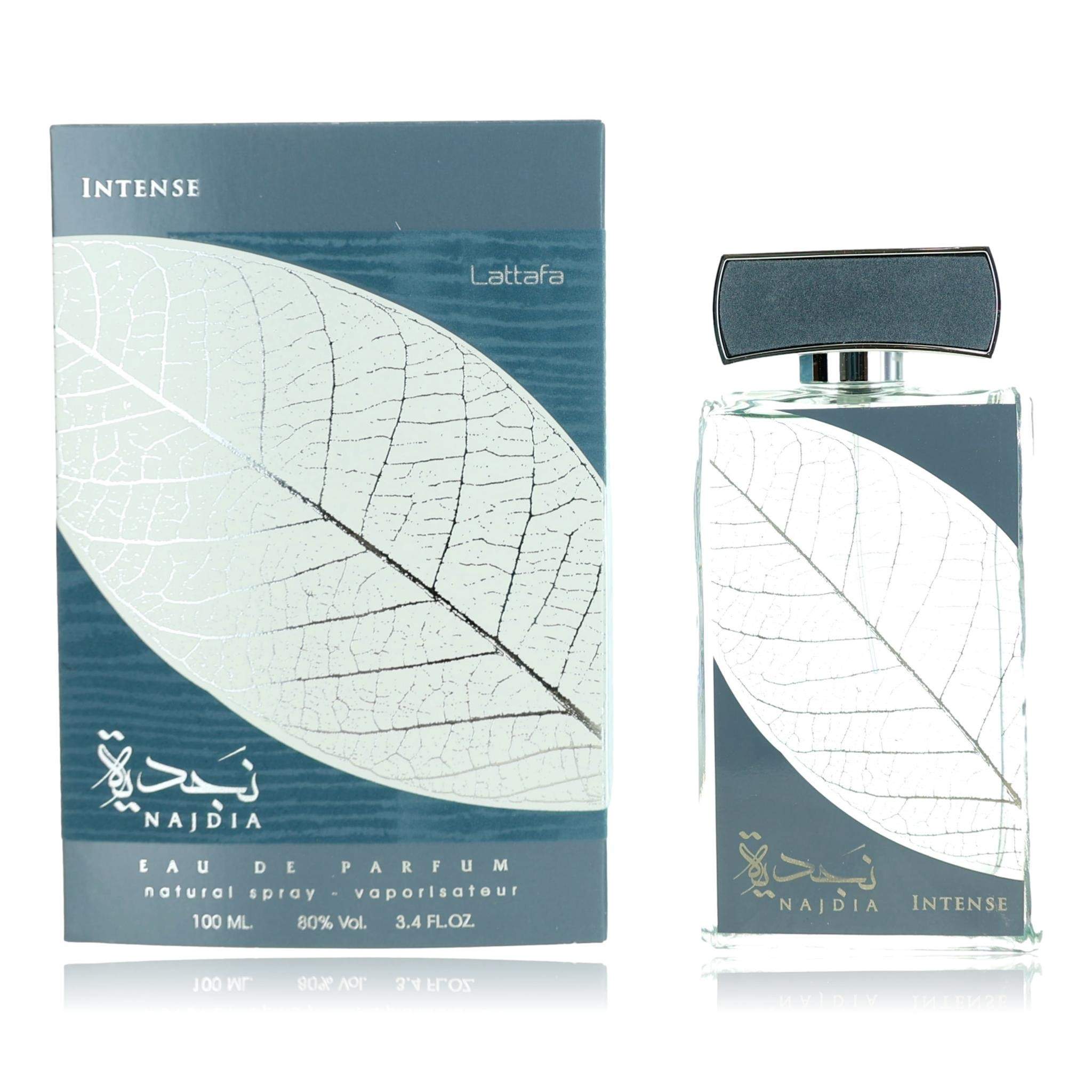 Najdia Intense by Lattafa, 3.4 oz EDP Spray for Men