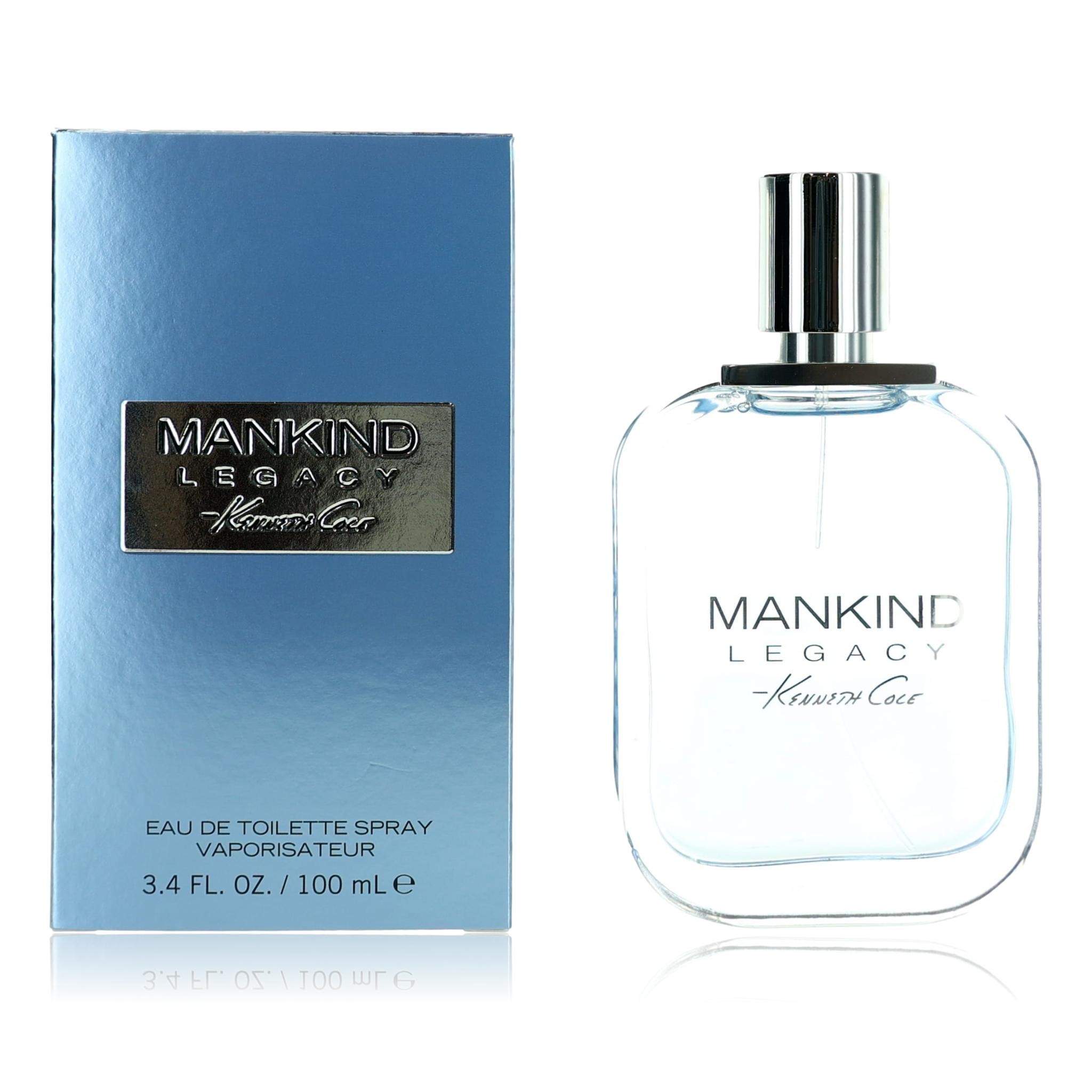 Mankind Legacy by Kenneth Cole, 3.4 oz EDT Spray for Men