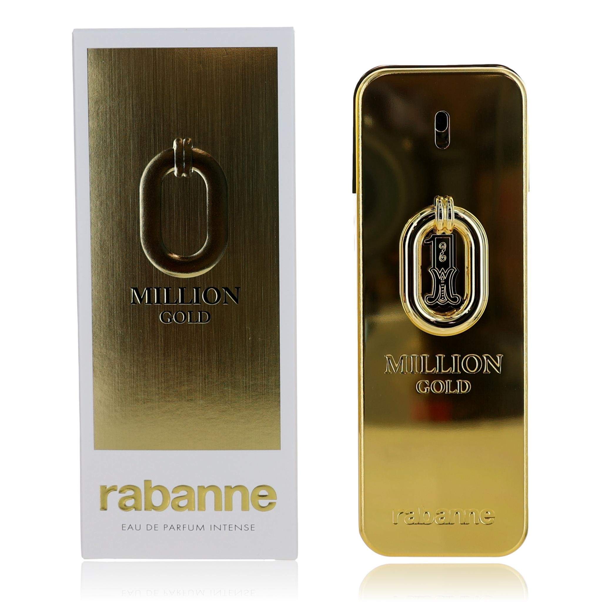 1 Million Gold by Paco Rabanne, 3.4 oz EDP Intense spray for Men