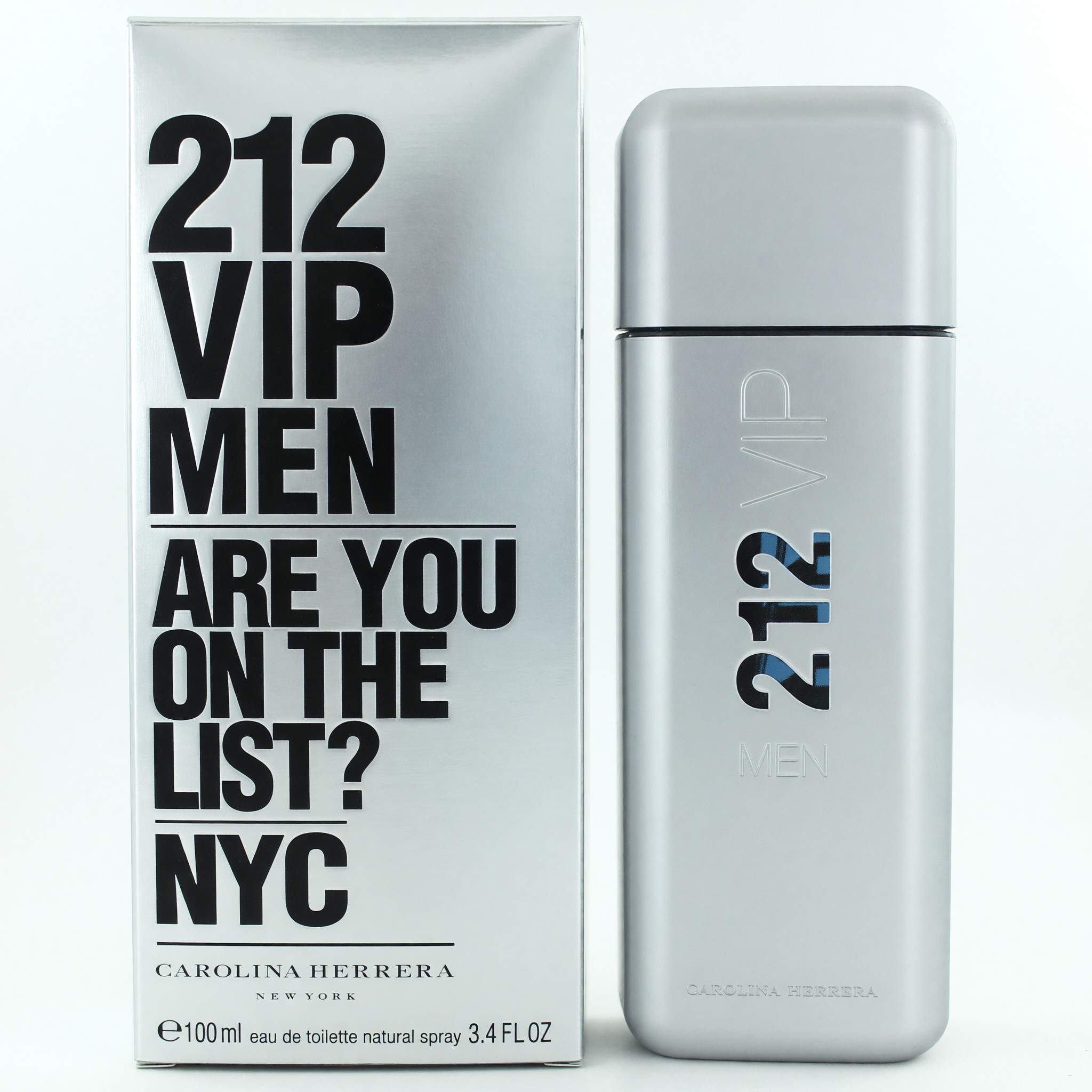 212 VIP by Carolina Herrera, 3.4 oz EDT Spray for Men
