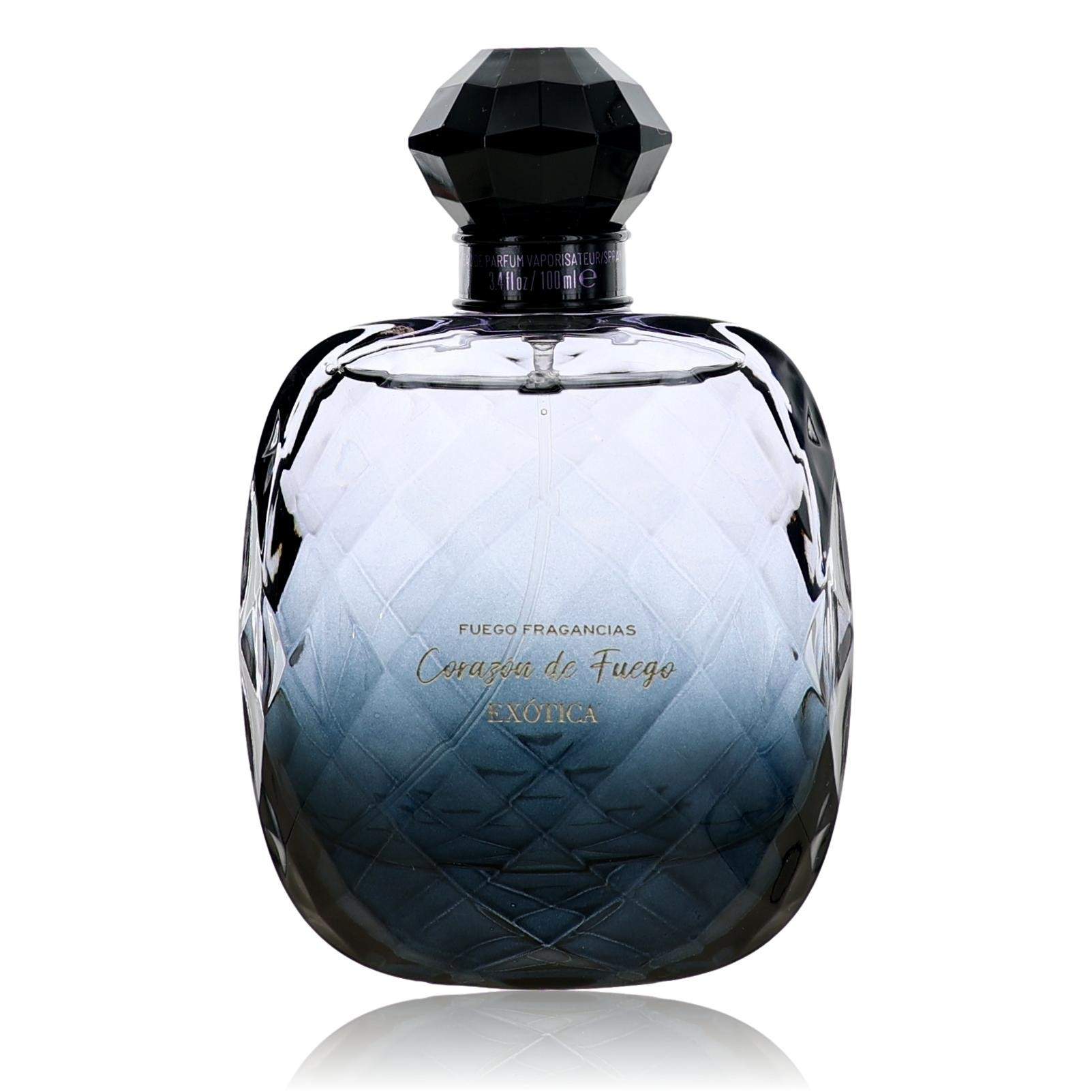 Corazon De Fuego Exotica by Fuego Fragancias, 3.4oz EDP Spray women UNBOXED