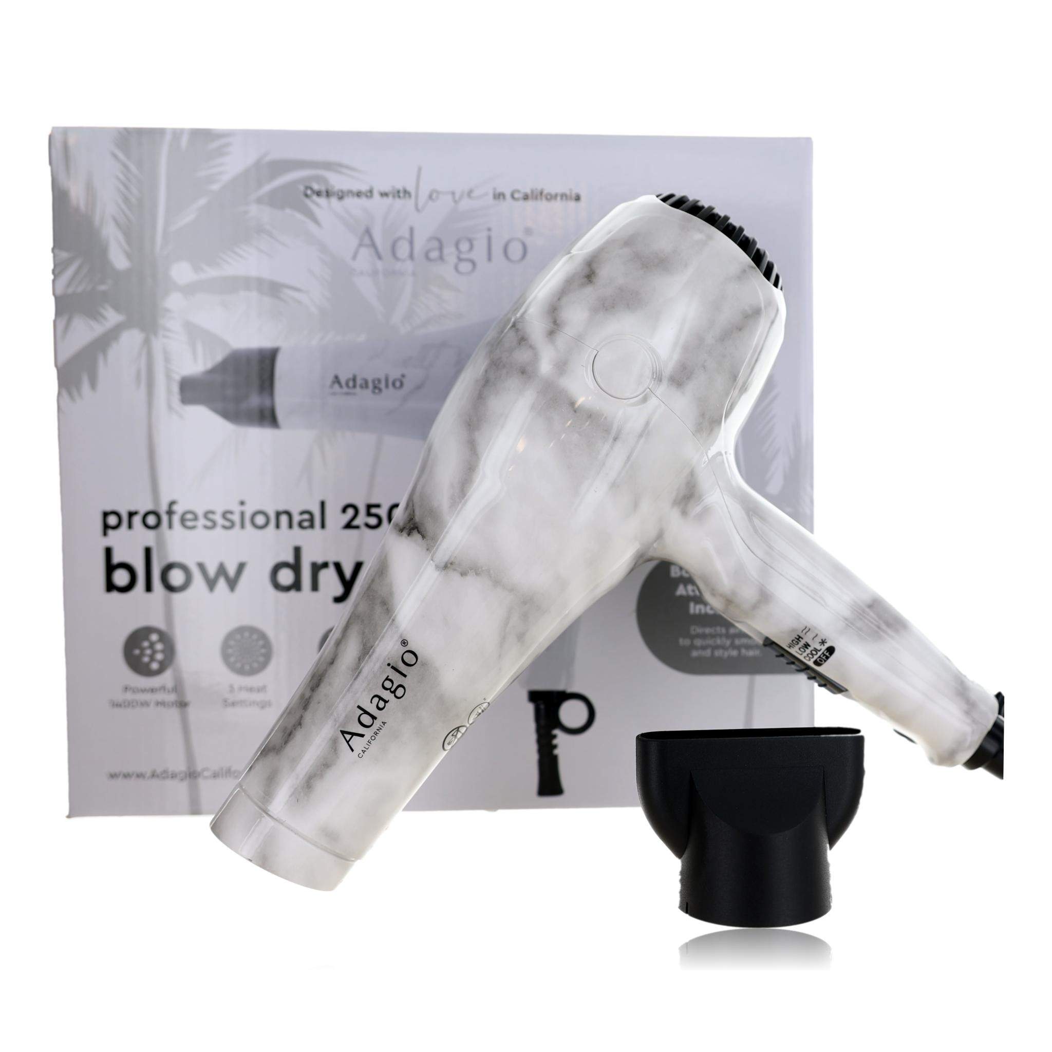 Adagio Professional 2500 Blow Dryer by Adagio - Marble