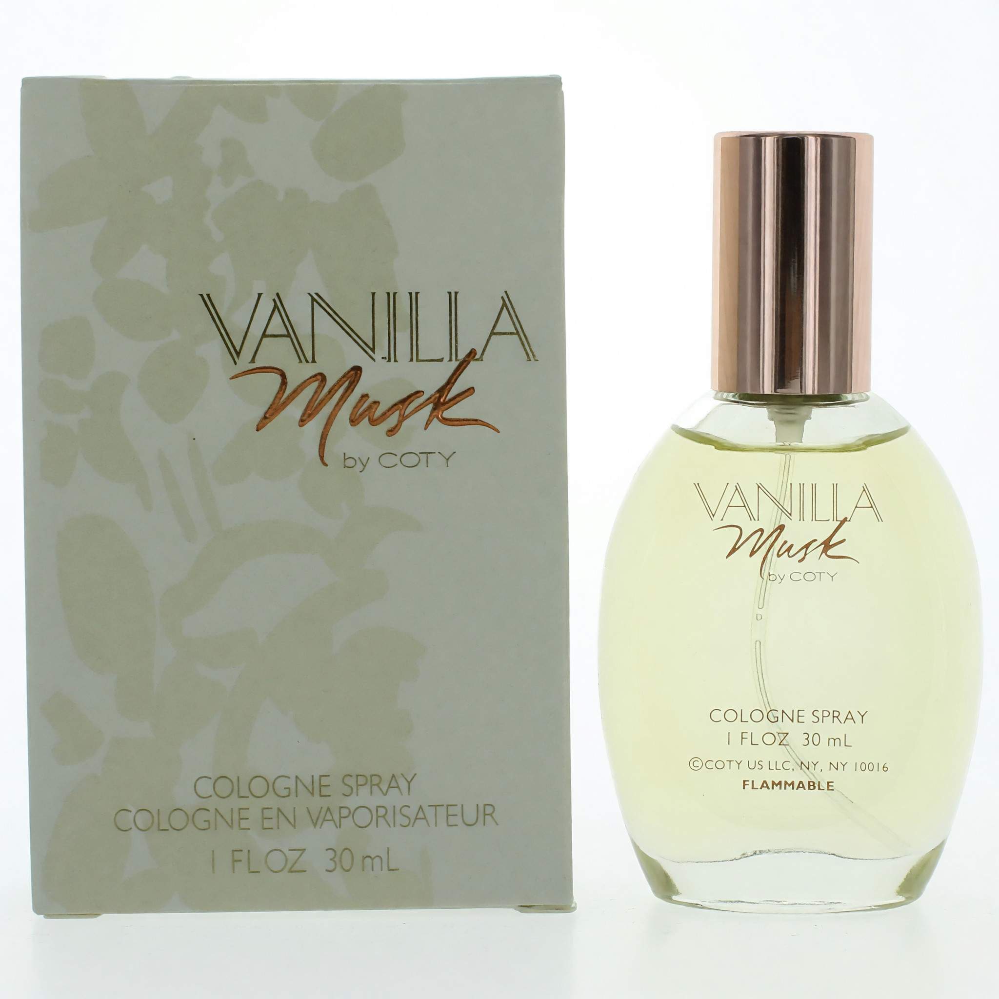Vanilla Musk by Coty, 1 oz Cologne Spray for Women