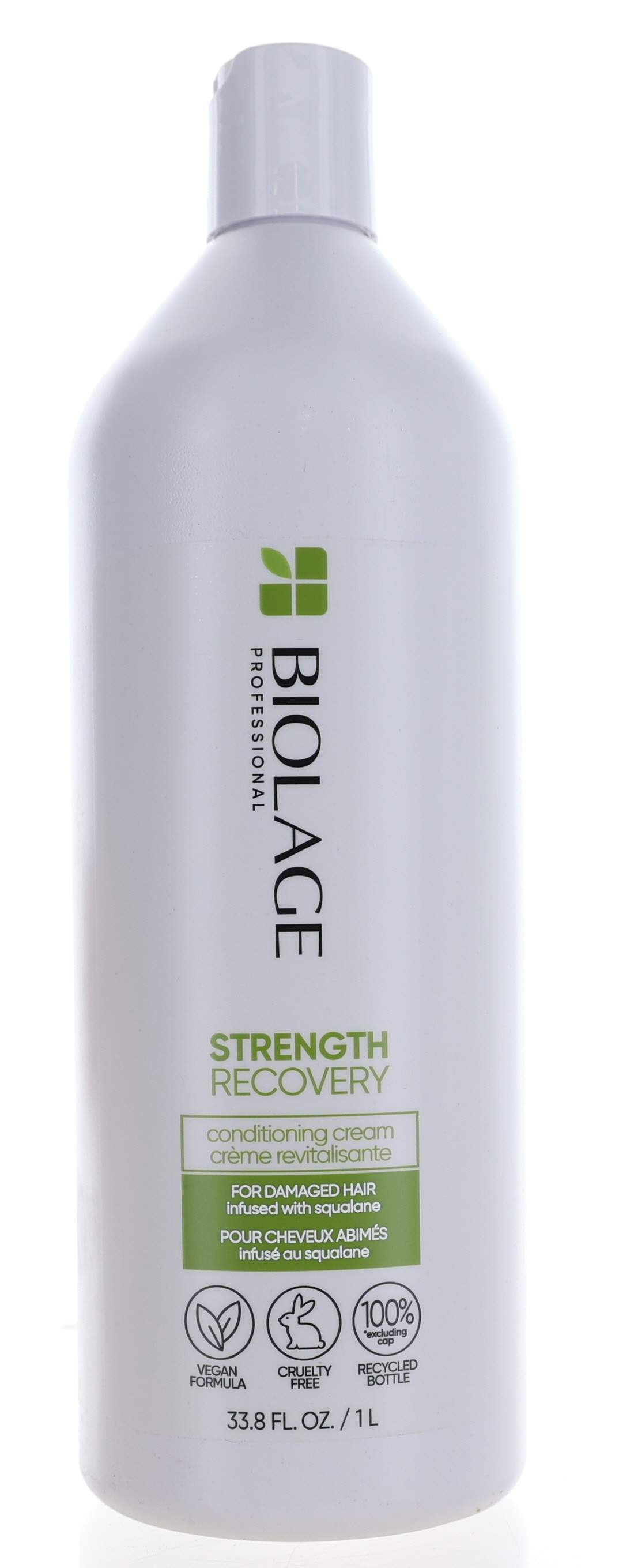 Biolage Strength Recovery Conditiong Cream 1 Liter Conditioning Cream for Damaged Hair