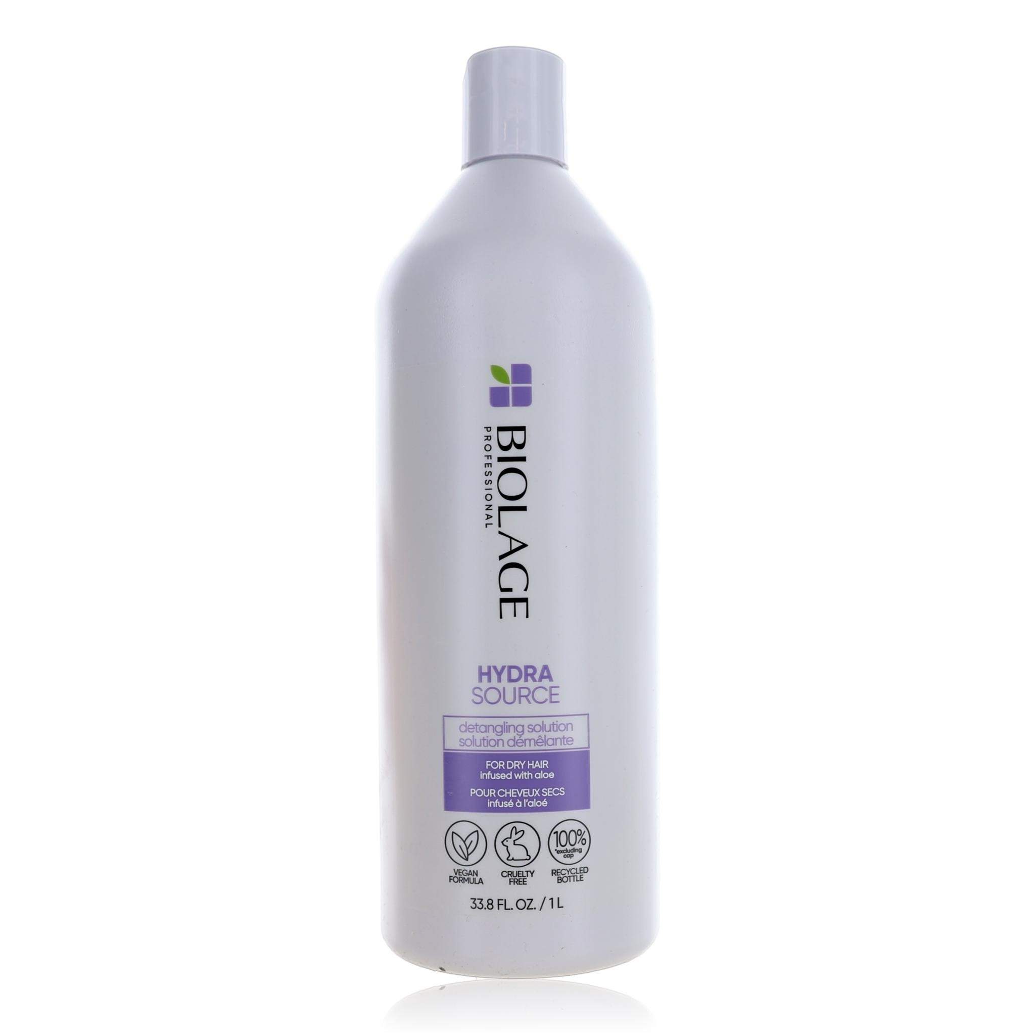 Biolage Hydra Source Detangling Solution 1 Liter Detangling Solution for Dry Hair