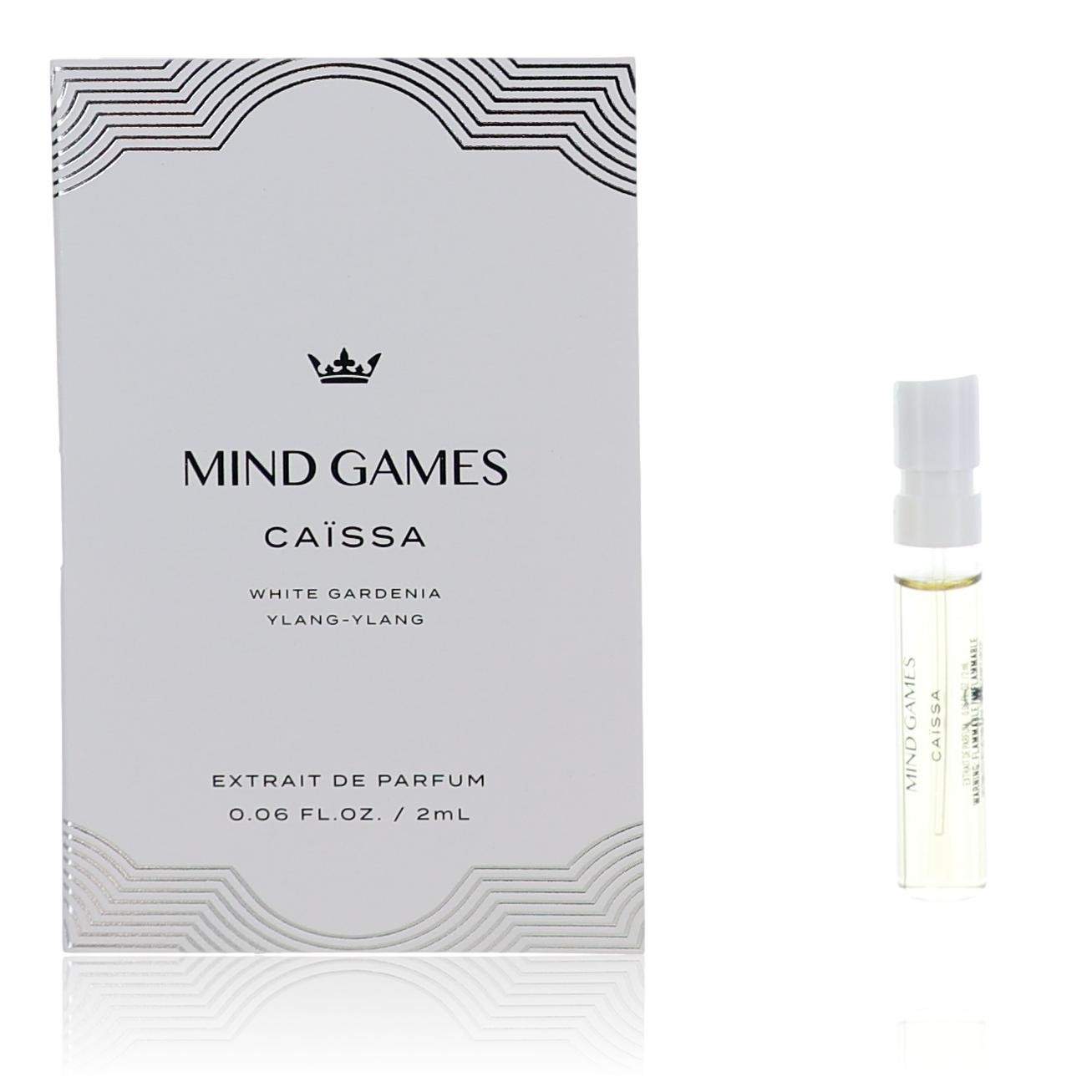 Caissa by Mind Games, 0.06 oz Extrait De Parfum for Unisex Sample