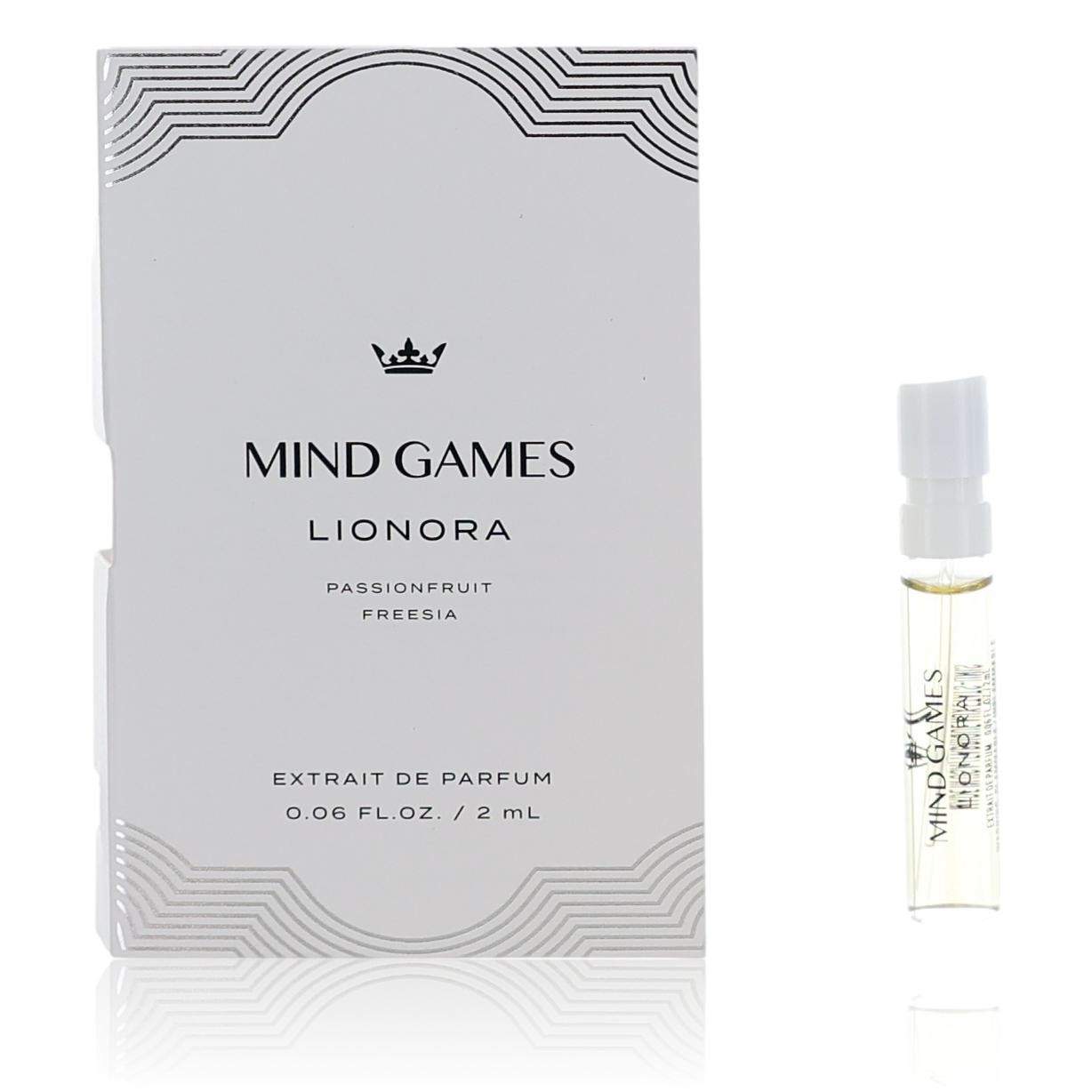 Lionora by Mind Games, 0.06 oz Extrait de Parfum for Unisex Sample