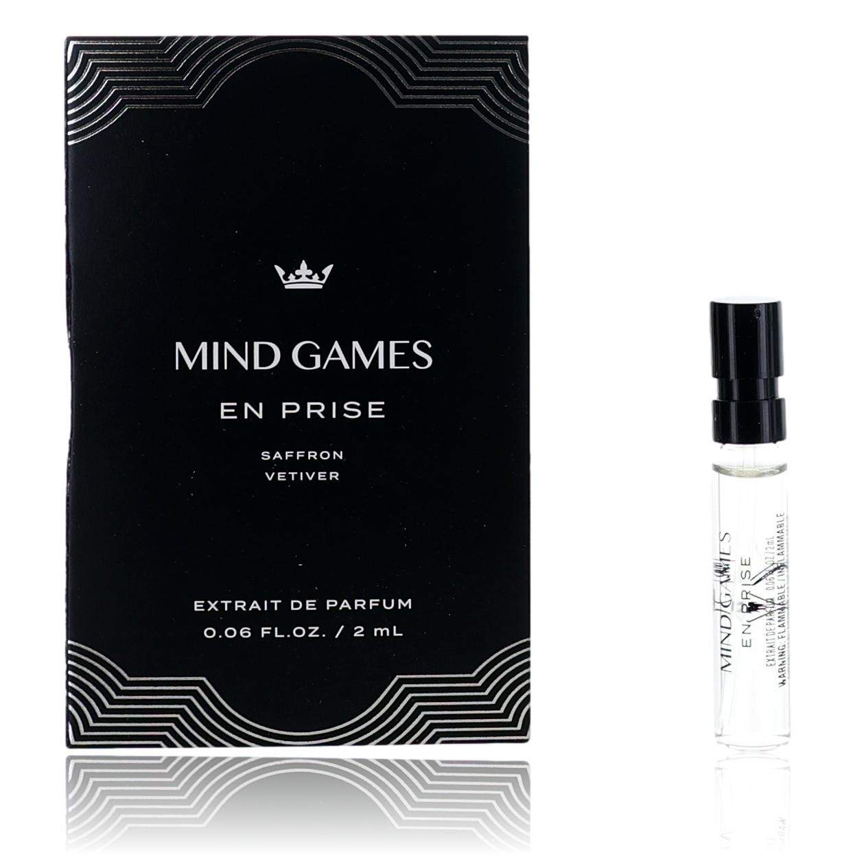 En Prise by Mind Games, 0.06 oz Extrait de Parfum for Unisex Sample