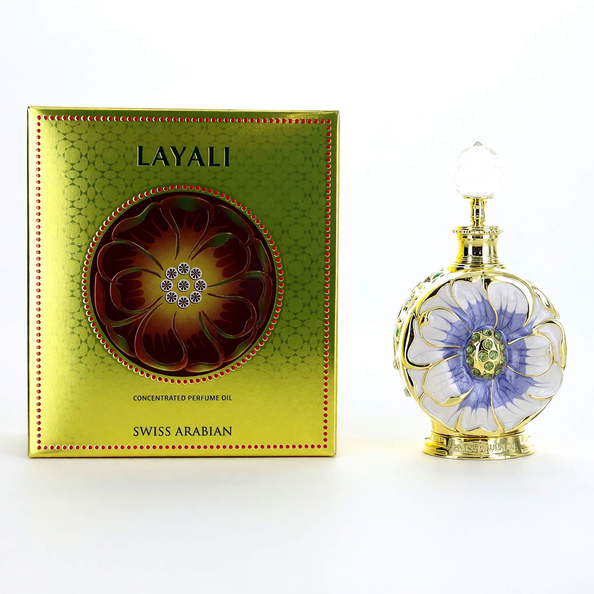 Layali by Swiss Arabian, 0.5 oz Concentrated Perfume Oil for Women