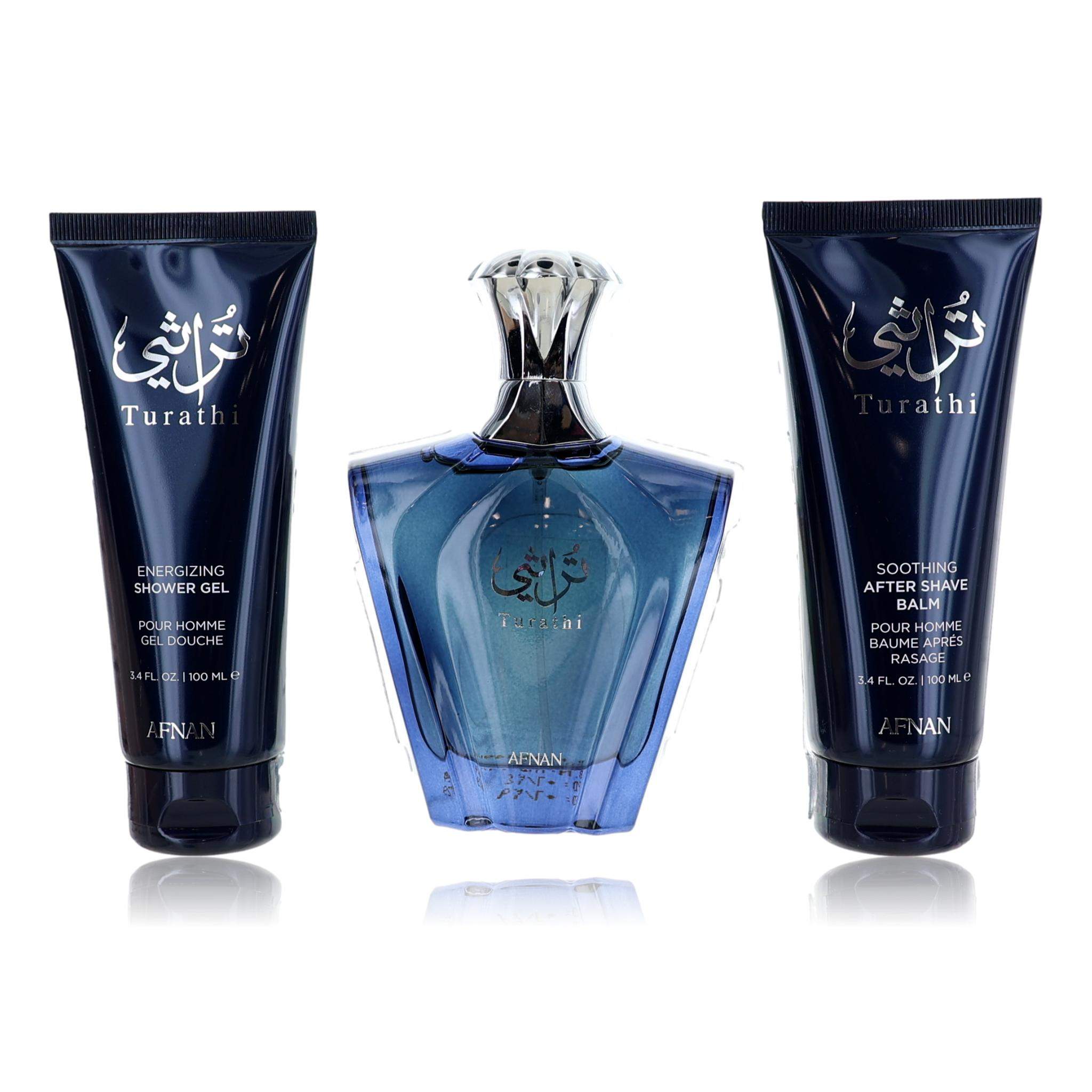 Turathi Blue by Afnan, 3 Piece Set for Men