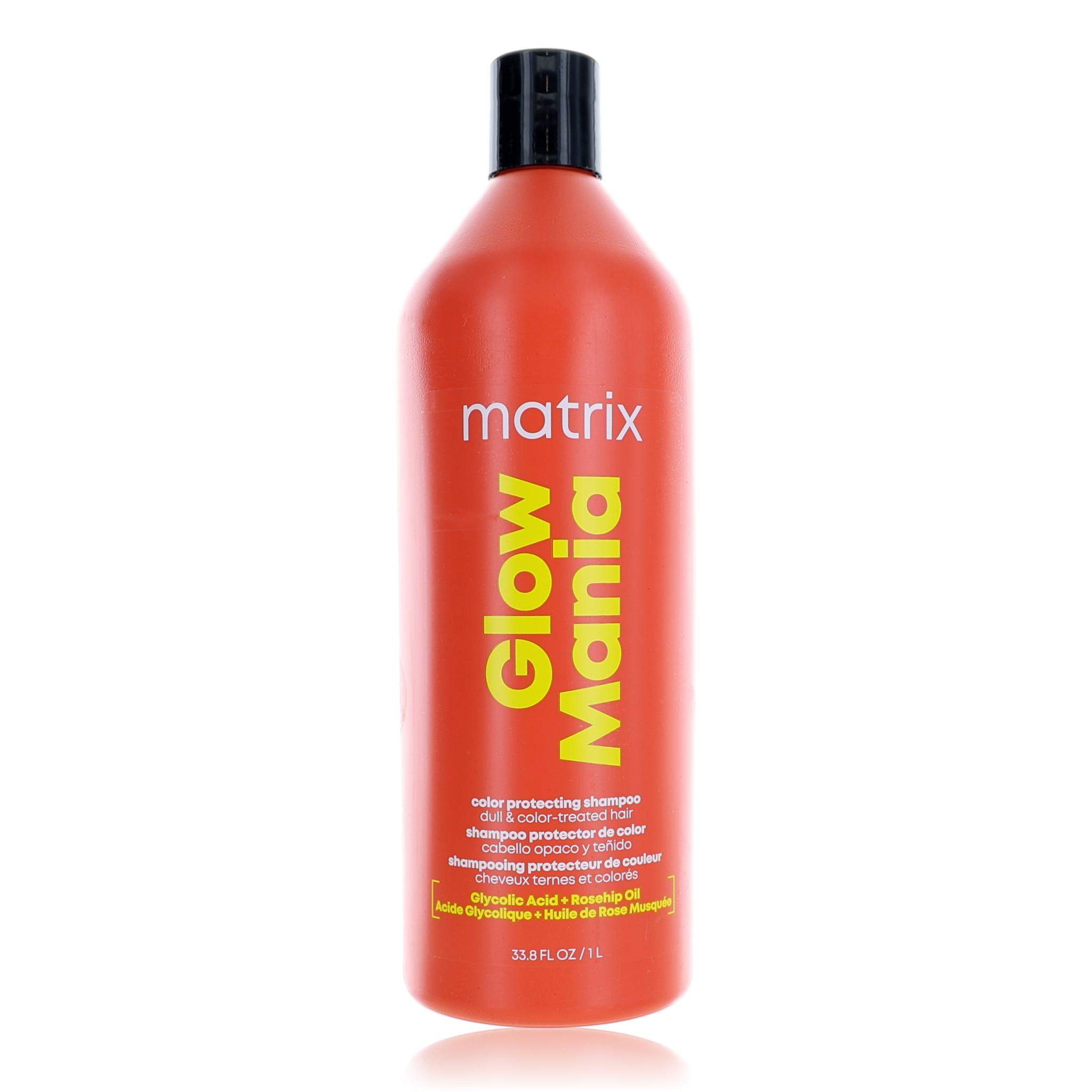 Glow Mania by Matrix, 1 Liter Color Protecting Shampoo