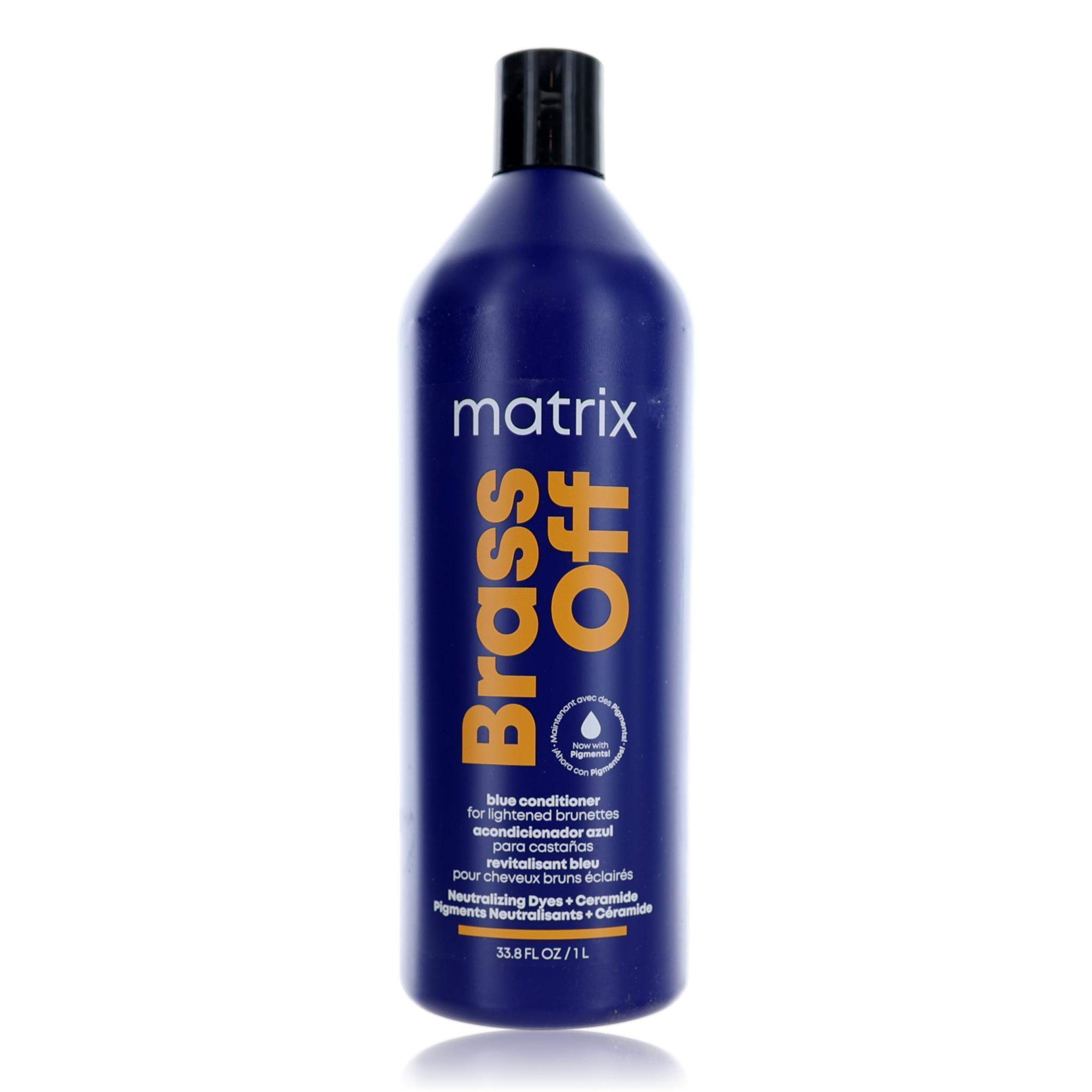 Brass Off by Matrix, 1 Liter Blue Conditioner