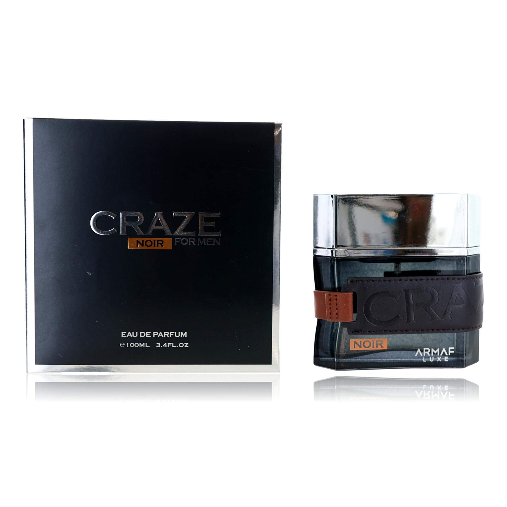 Craze Noir by Armaf, 3.4 oz EDP Spray for Men
