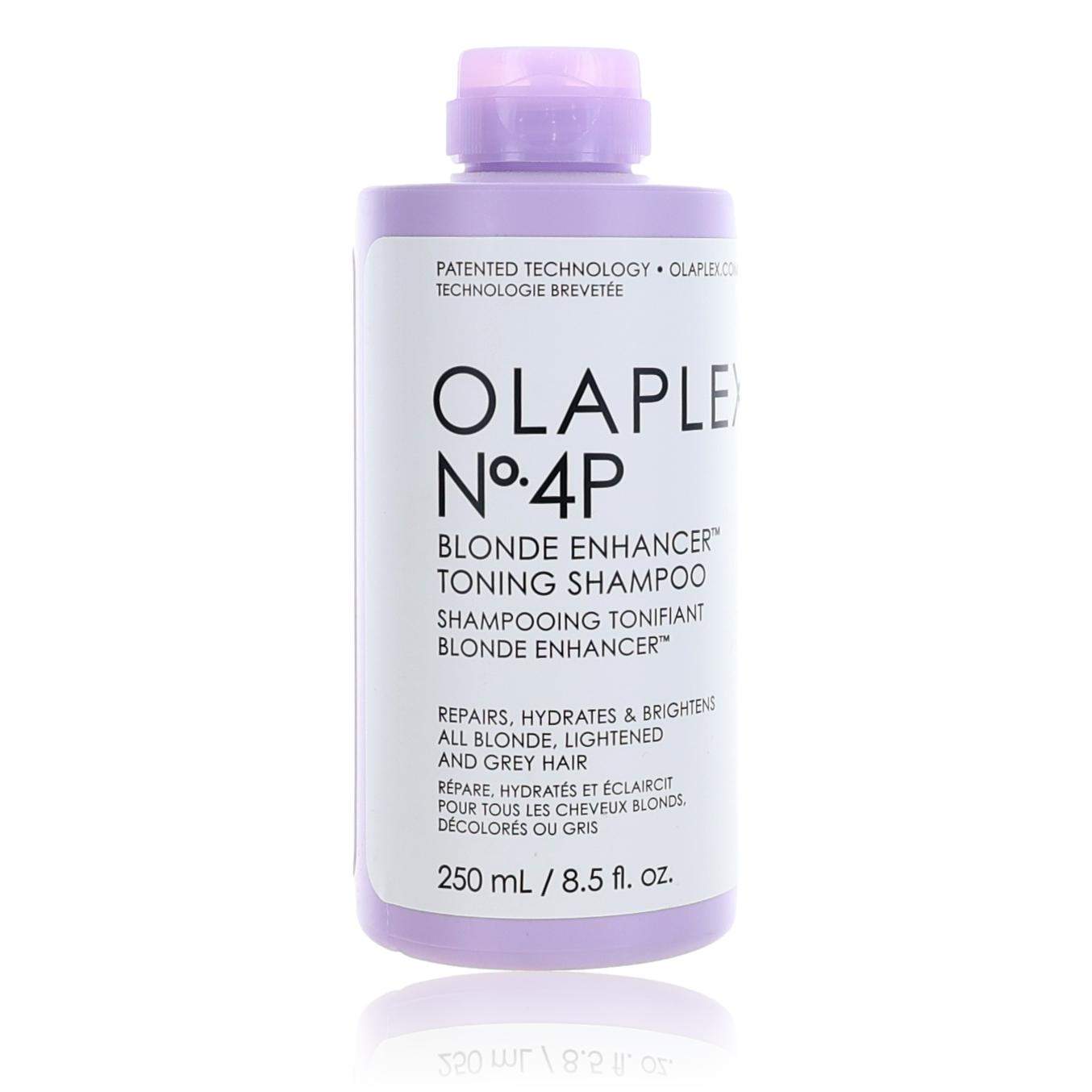 Olaplex No.4 Blonde Enhancer by Olaplex, 8.5 oz Toning Shampoo