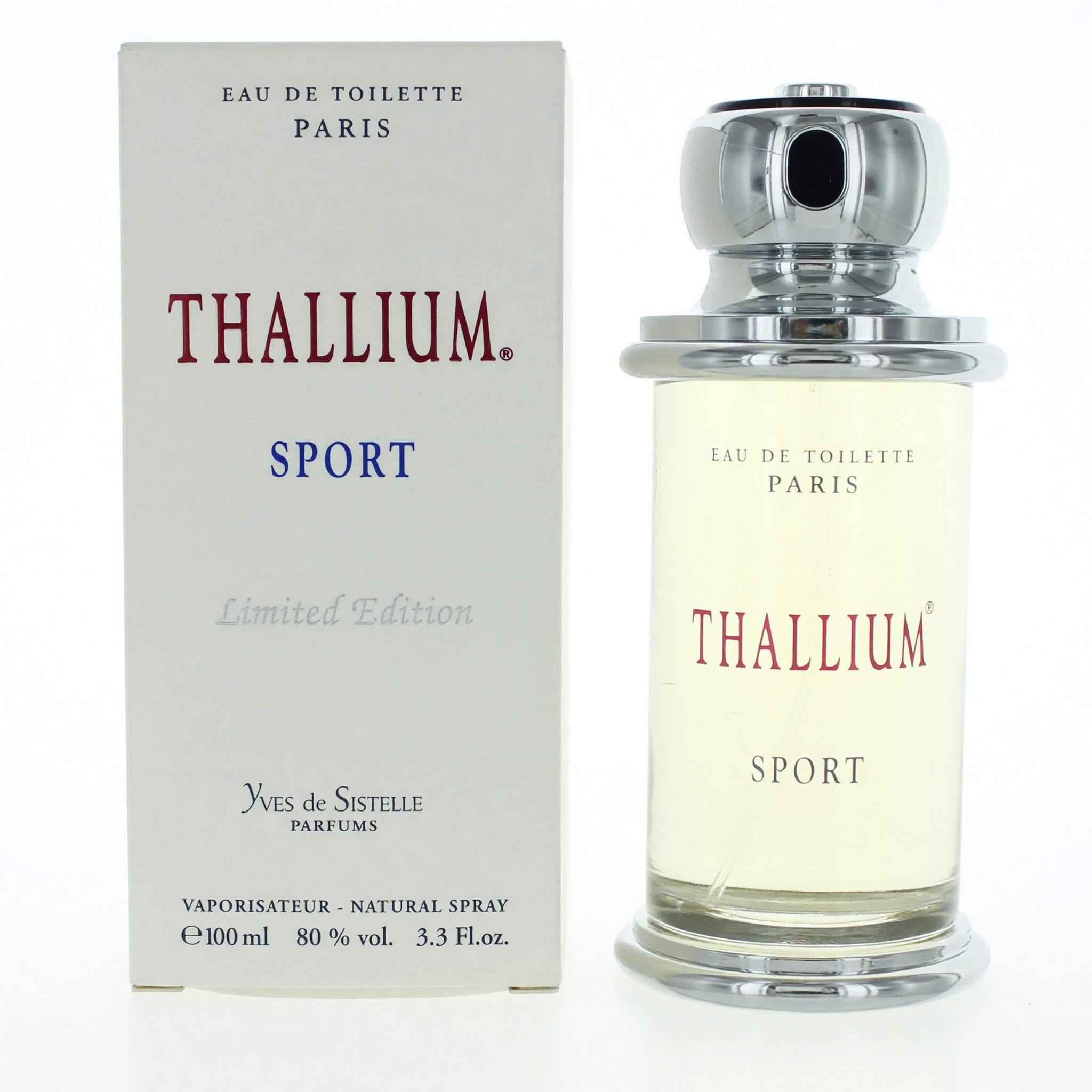 Thallium Sport by Jacques Evard, 3.3 oz EDT Spray for Men