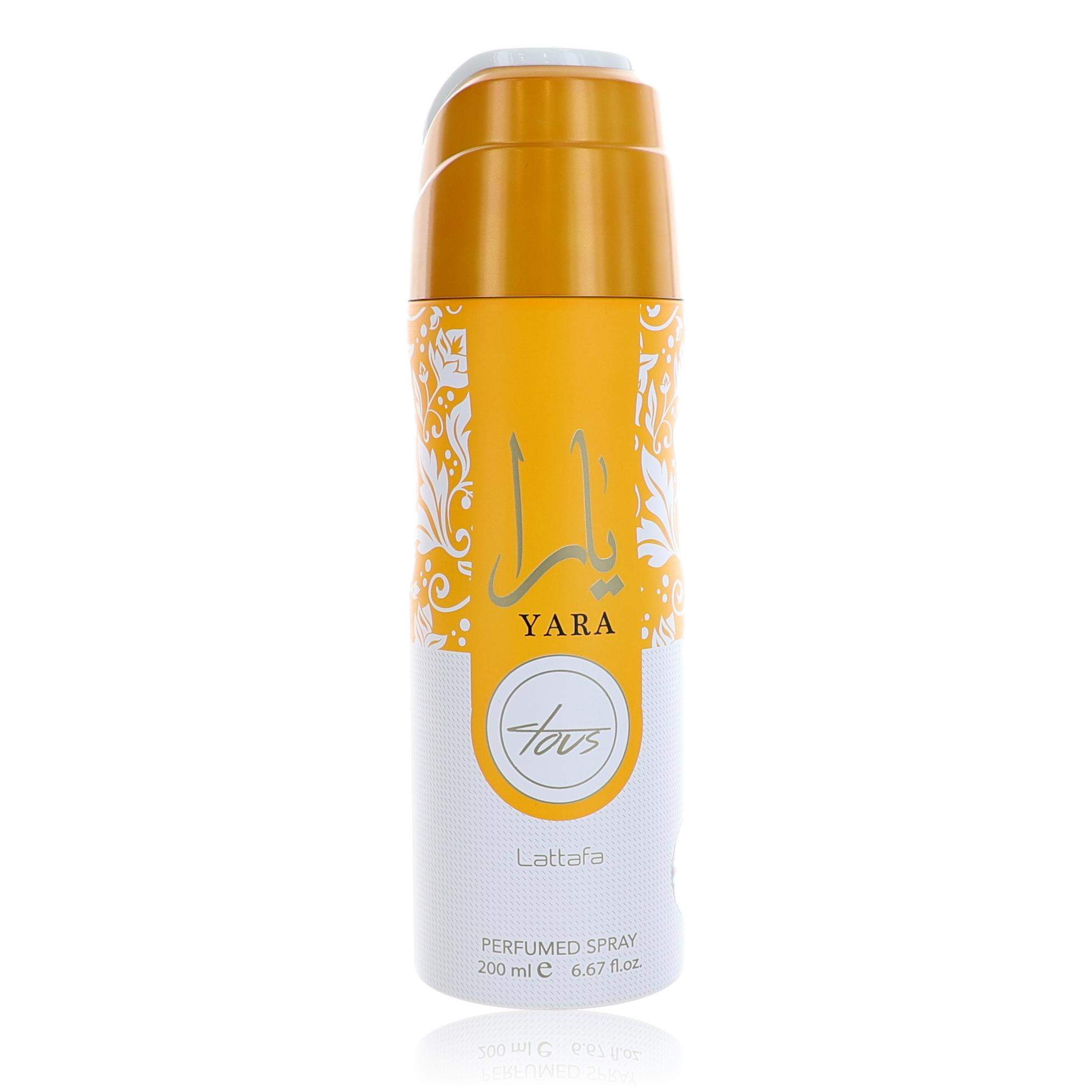 Yara Tous by Lattafa, 6.7 oz Perfumed Deodorant Spray for Women