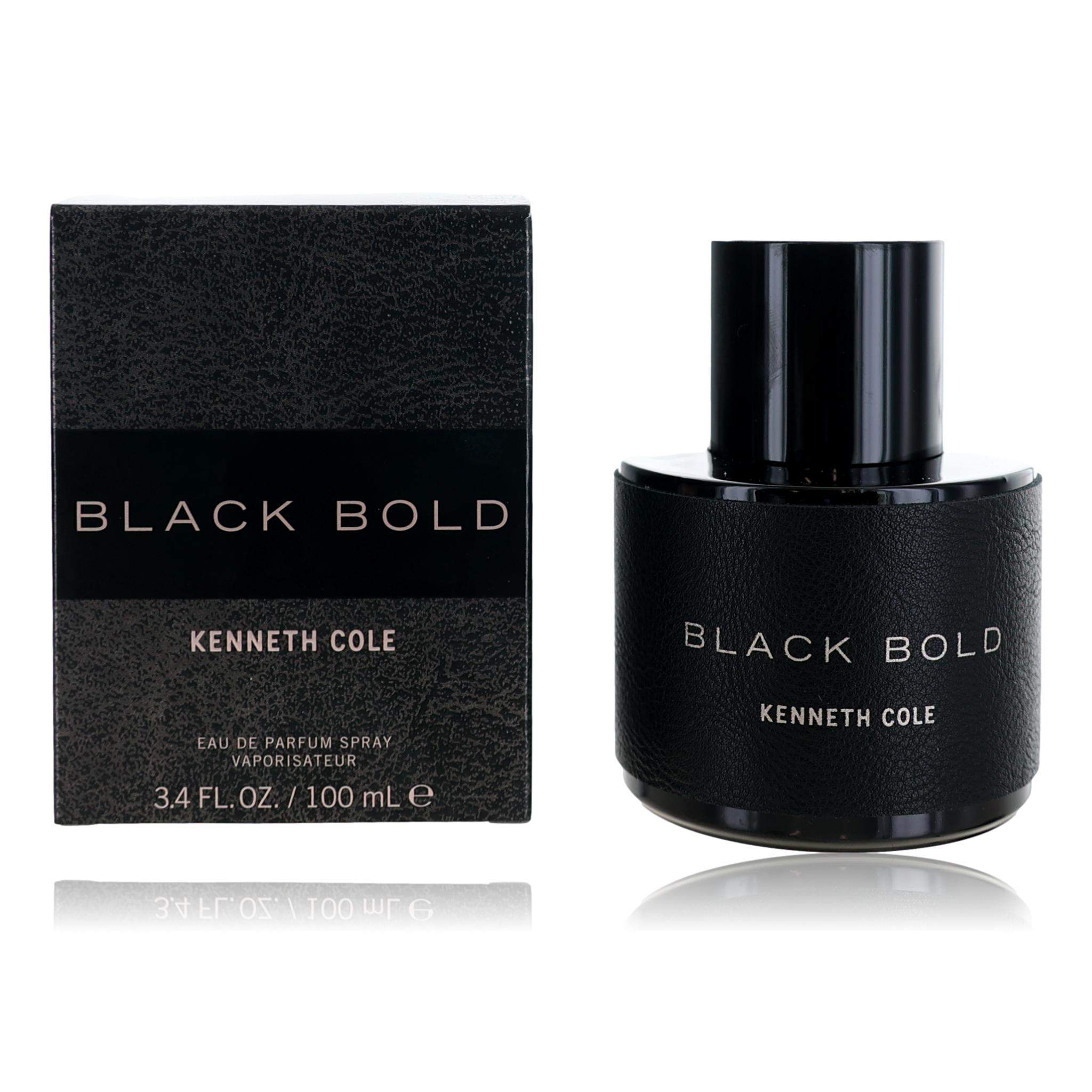 Kenneth Cole Black Bold by Kenneth Cole, 3.4 oz EDP Spray for Men