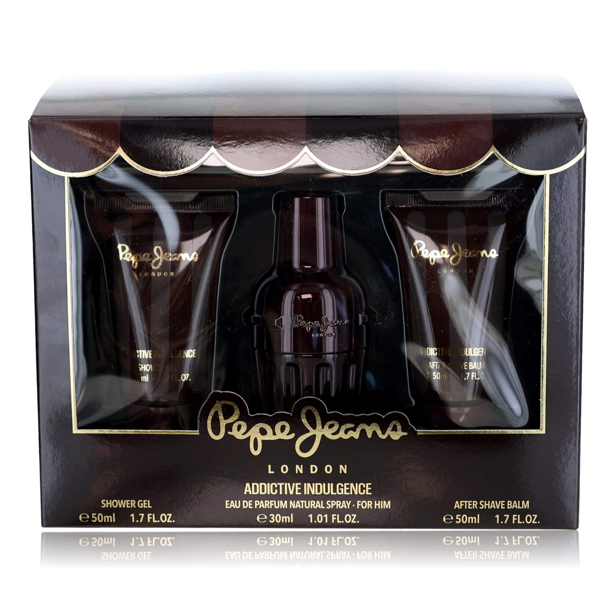 Addictive Indulgence by Pepe Jeans, 3 Piece Gift Set for Men