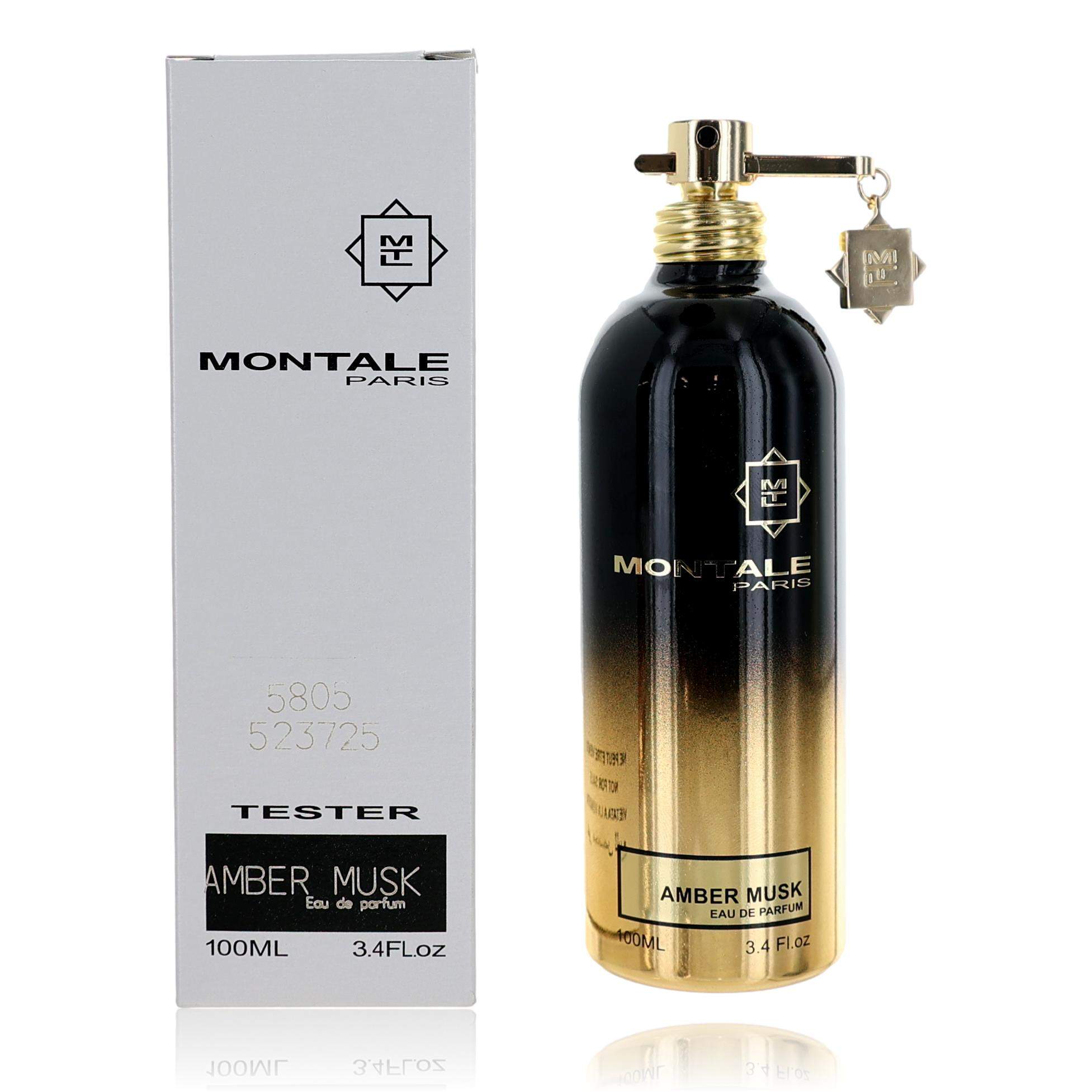 Montale Amber Musk by Montale, 3.4 oz EDP Spray for Women TESTER