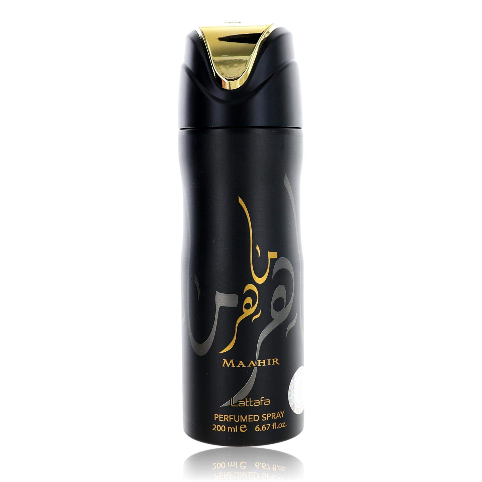 Maahir by Lattafa, 6.7 oz Perfumed Deodorant Spray for Unisex