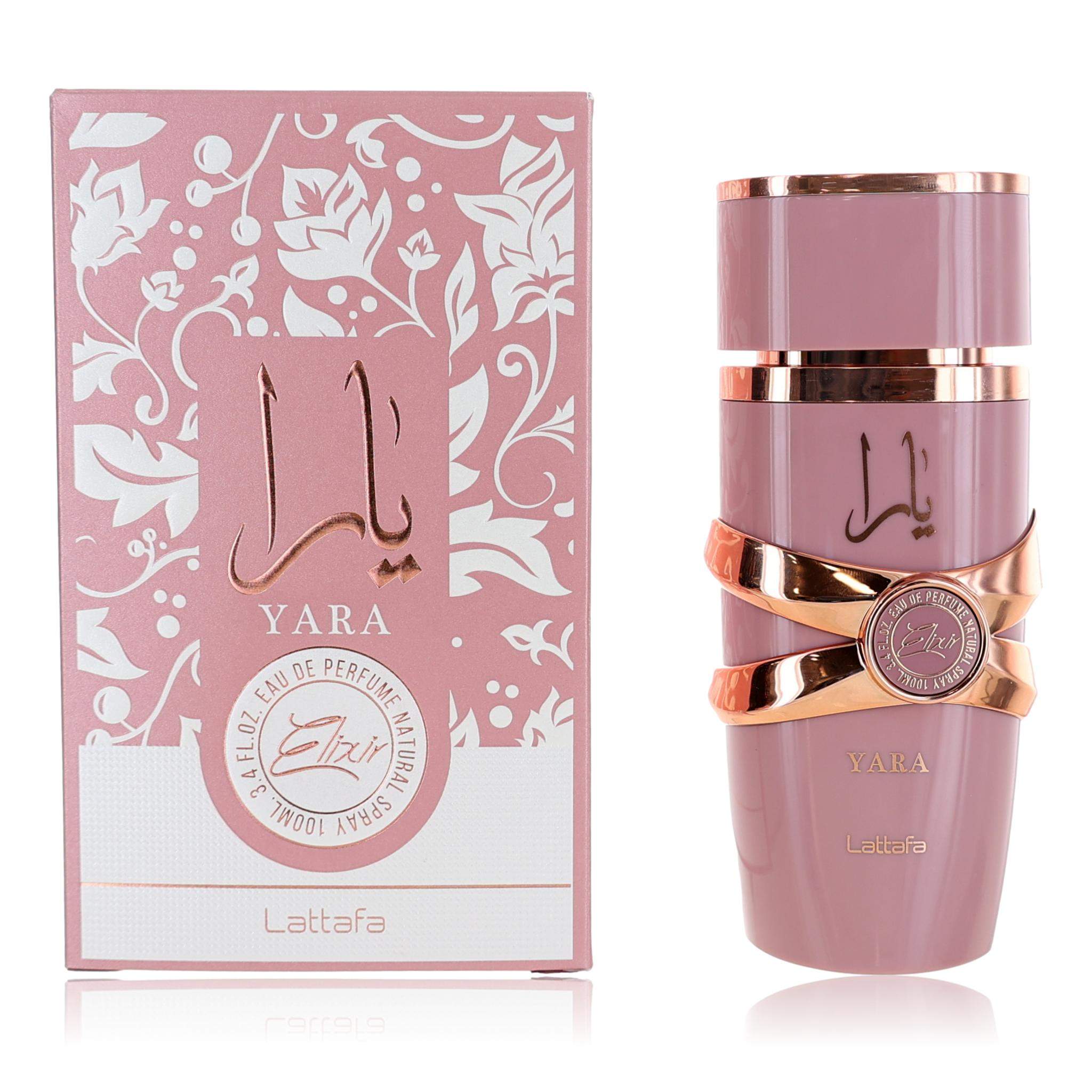 Yara Elixir by Lattafa, 3.4 oz EDP Spray for Women
