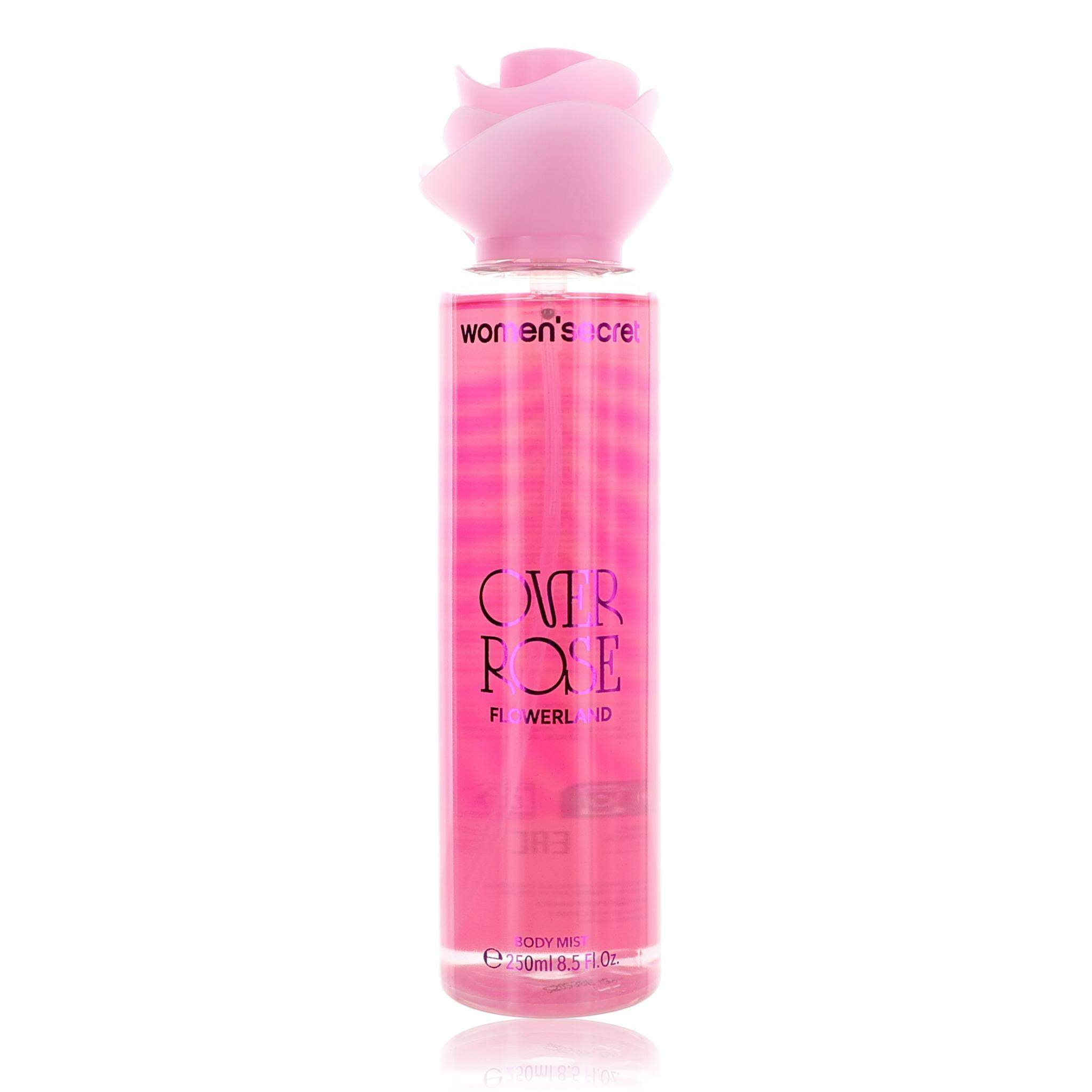 Flowerland Over Rose by Women'Secret, 8.5 oz Body Mist for Women