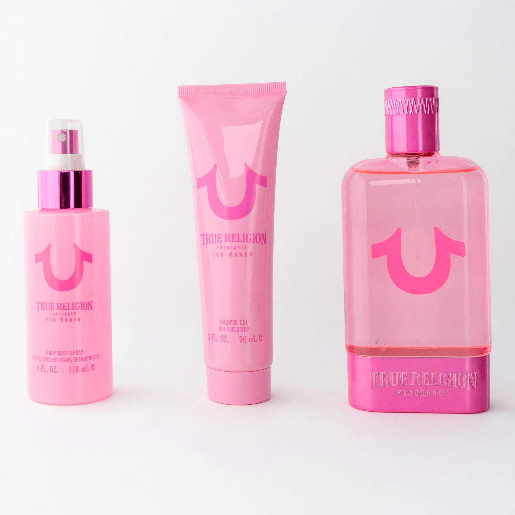 True Religion Pink by True Religion, 3 Piece Gift Set for Women