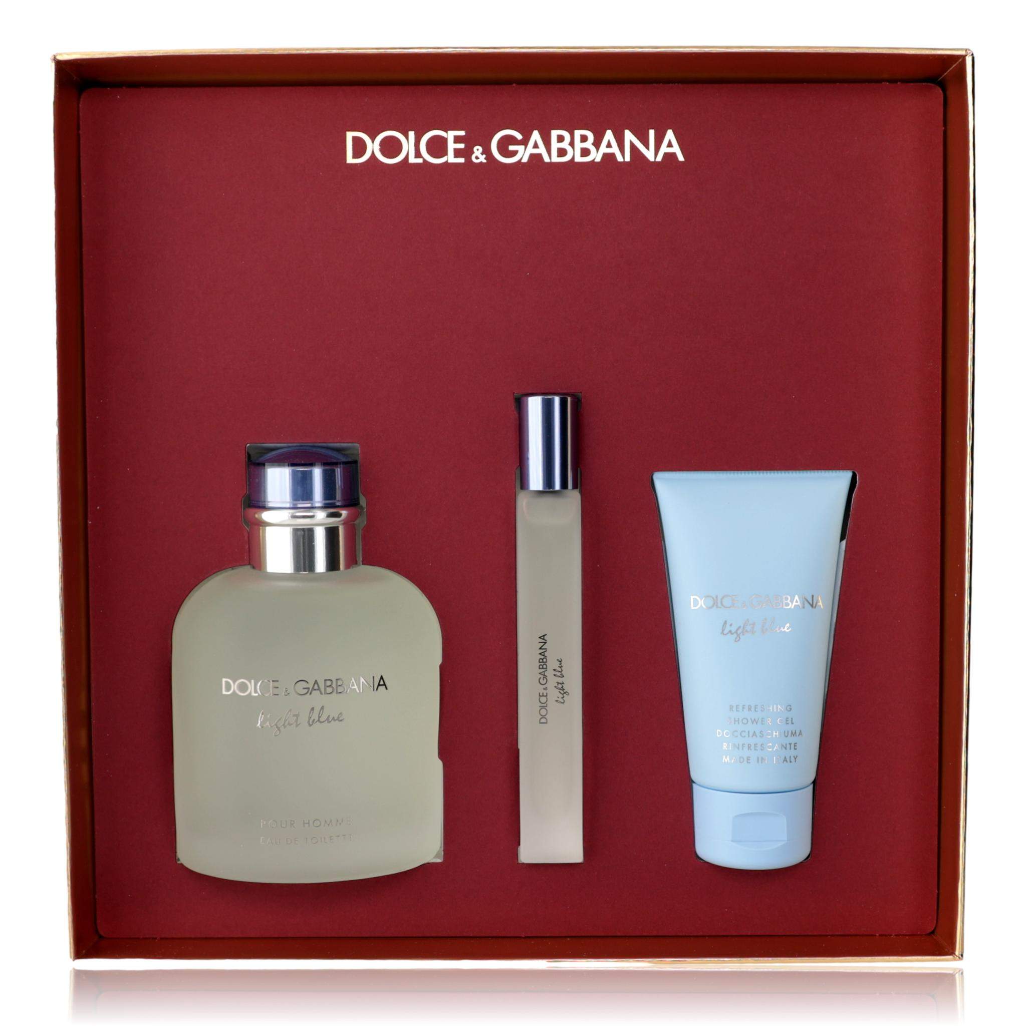 Light Blue by Dolce & Gabbana, 3 Piece Set for Men