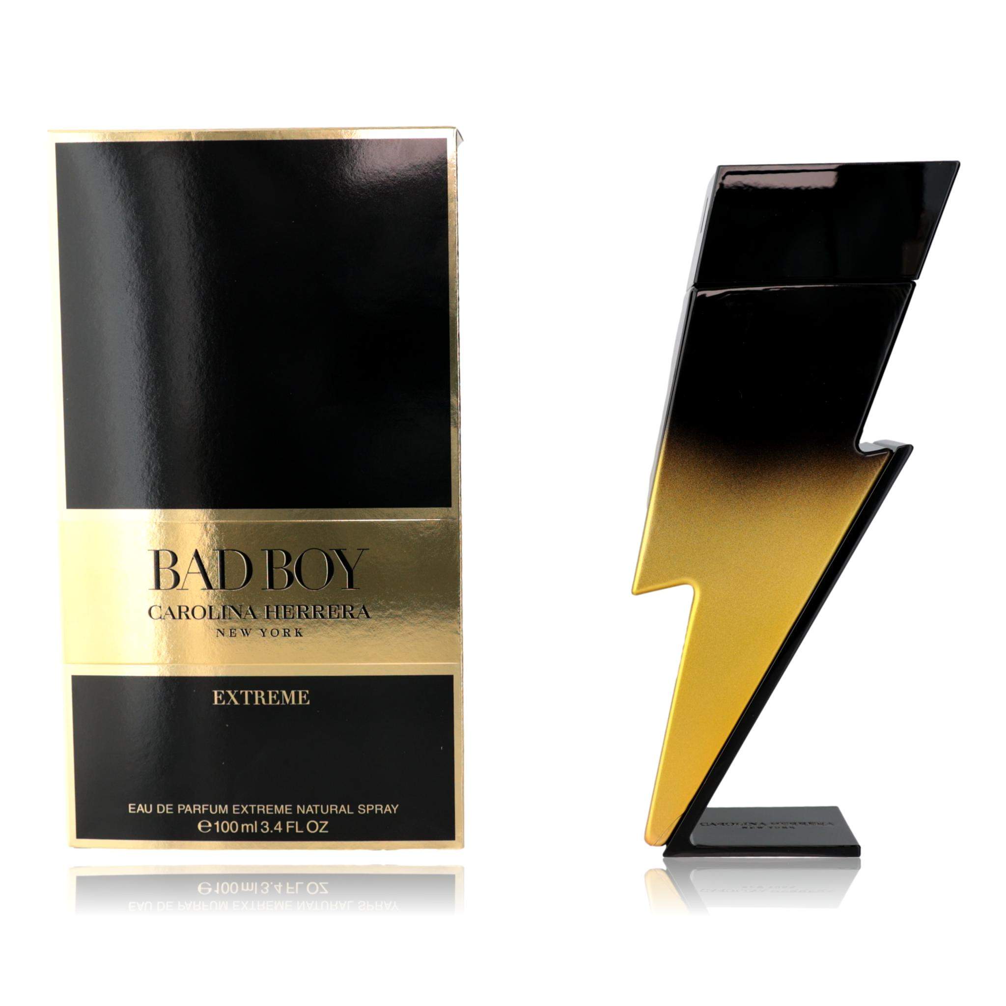 Bad Boy Extreme by Carolina Herrera, 3.4 oz EDP Extreme Spray for Men