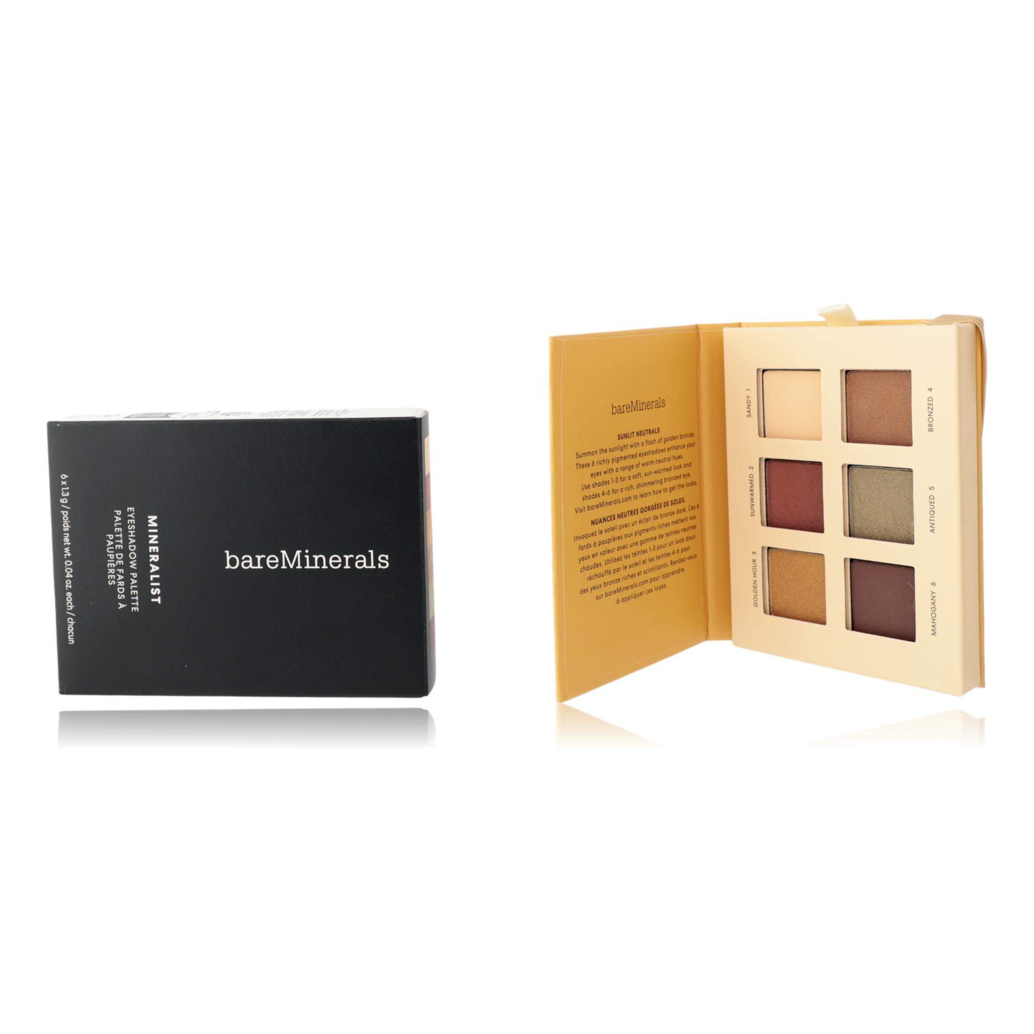 Bare Minerals Mineralist by bareMinerals, 6 Shade Eyeshadow Palette - Sunlit