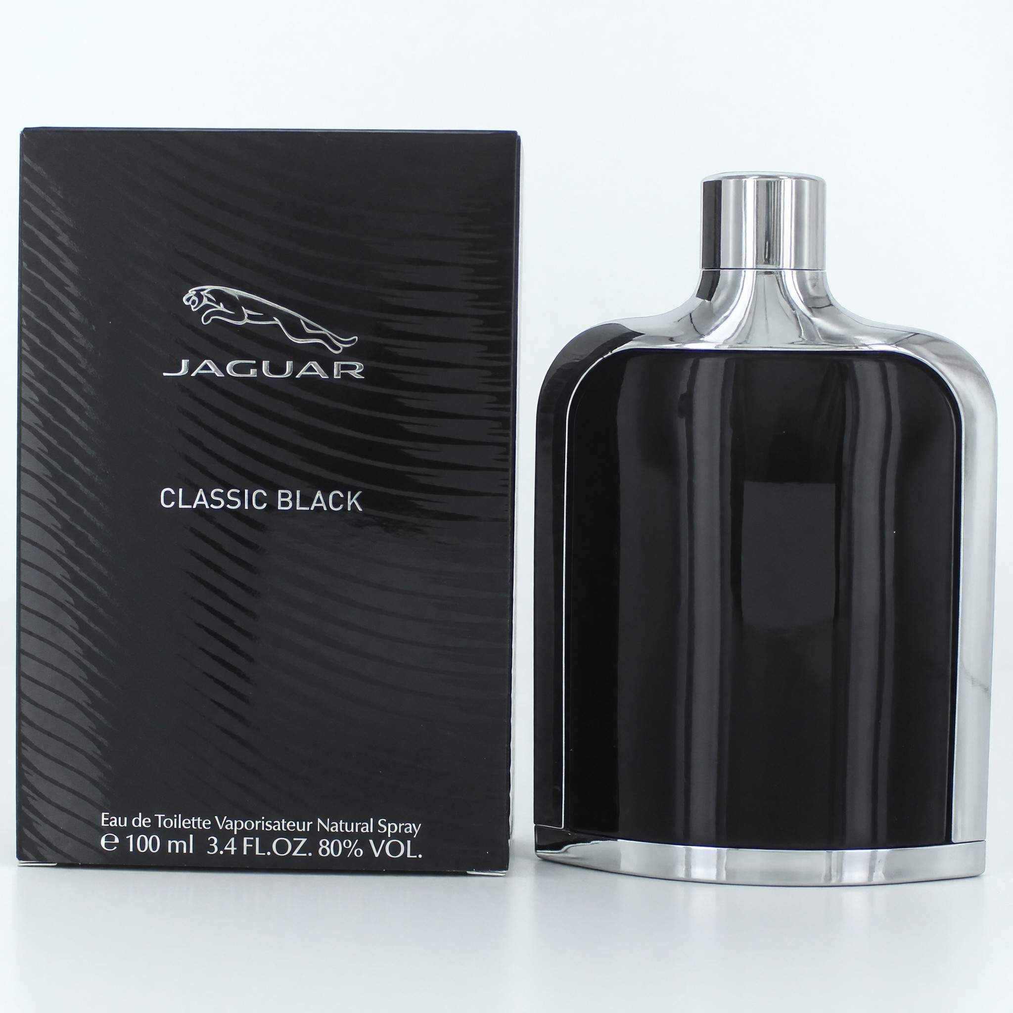Jaguar Classic Black by Jaguar, 3.4 oz EDT Spray for Men