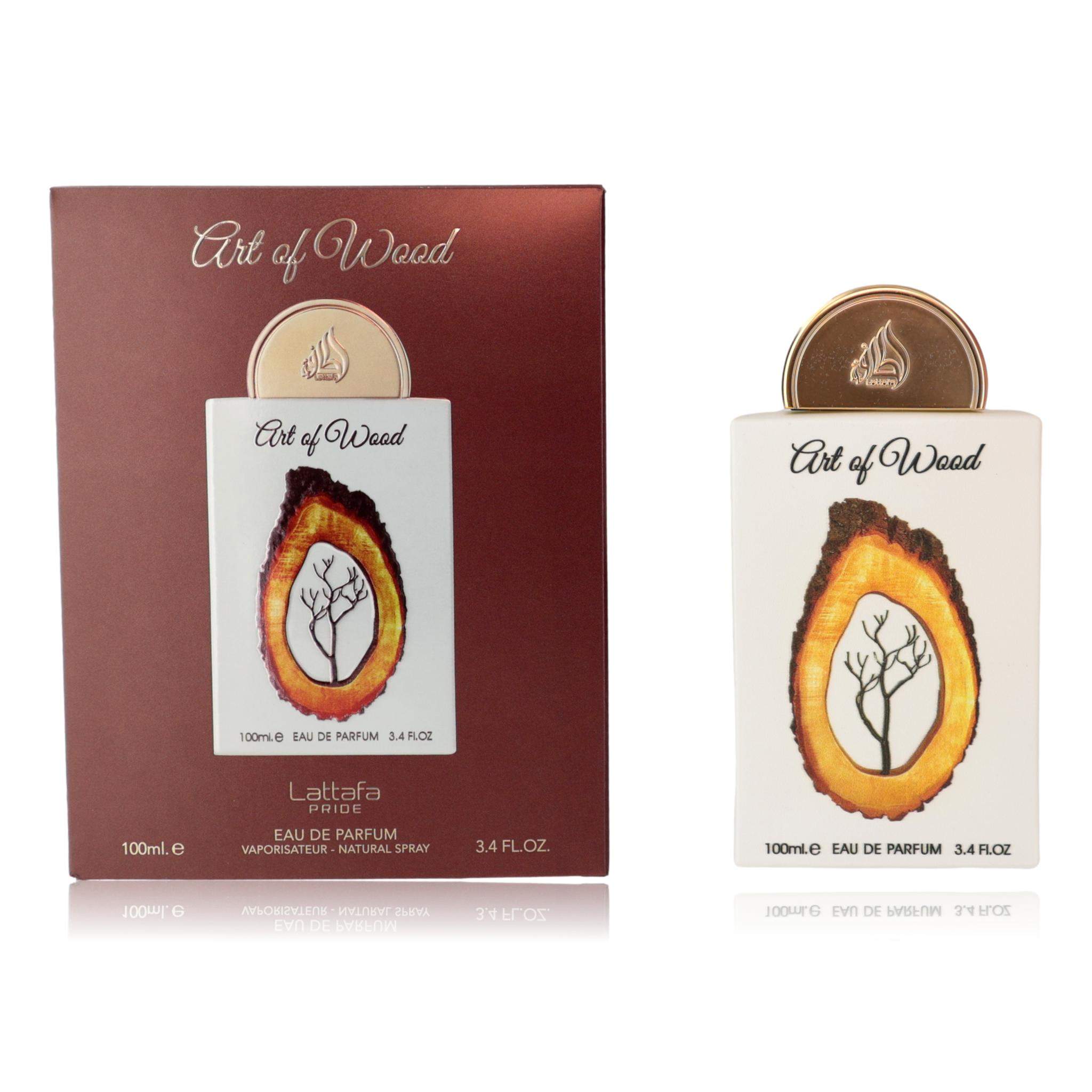 Art of Wood by Lattafa, 3.4 oz EDP Spray for Unisex