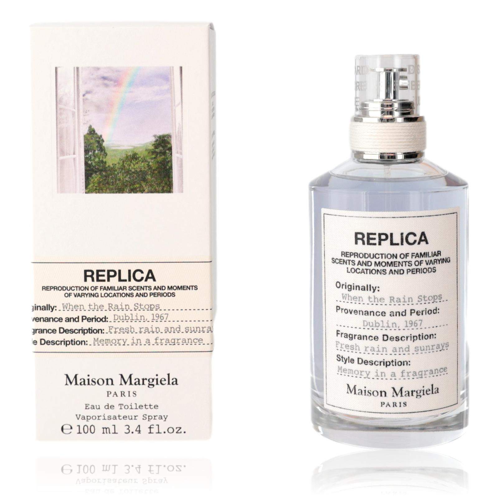 Replica When the Rain Stops by Maison Margiela, 3.4oz EDT Spray for Unisex
