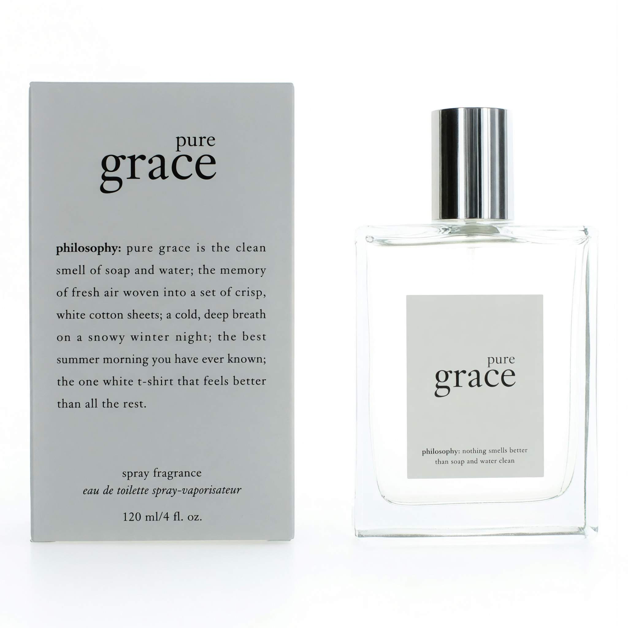 Pure Grace by Philosophy, 4 oz EDT Spray for Women