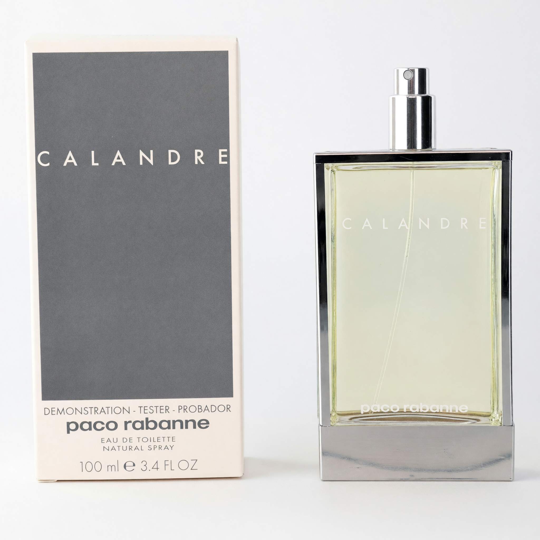 Calandre by Paco Rabanne, 3.4 oz EDT Spray for Women TESTER